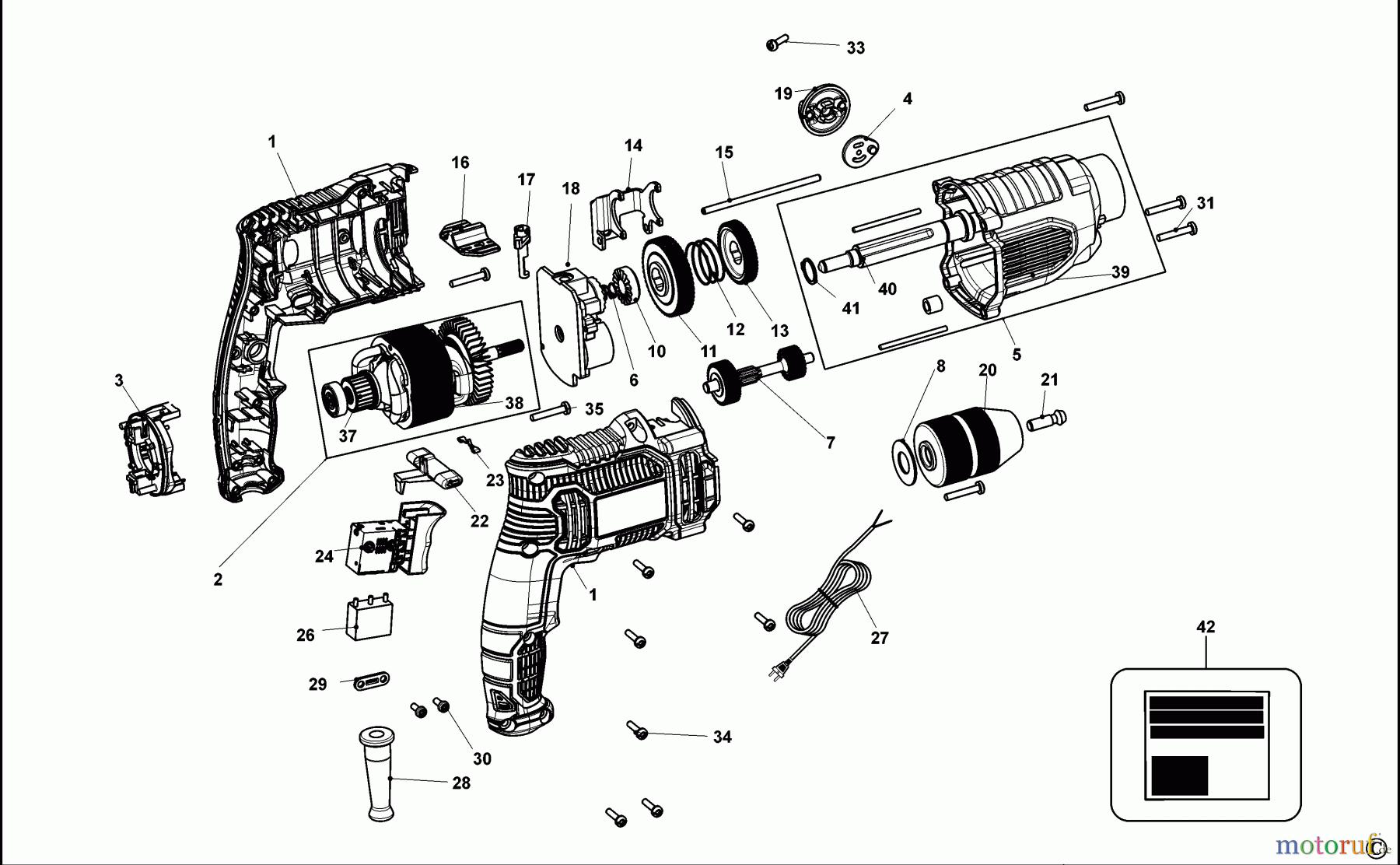 STANLEY HAMMERS ROTARY HAMMERS SDS-PLUS BOHRHAMMER FMEH1100 Seite 1