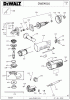 DEWALT WINKELSCHLEIFER 100-125MM KLEINER WINKELSCHLEIFER DWE4016D2 Ersatzteile Seite 1