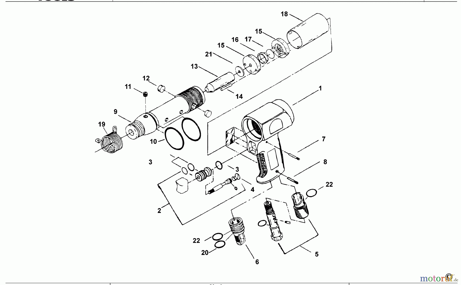 MAC POWER TOOLS HAMMER AH650 Seite 1