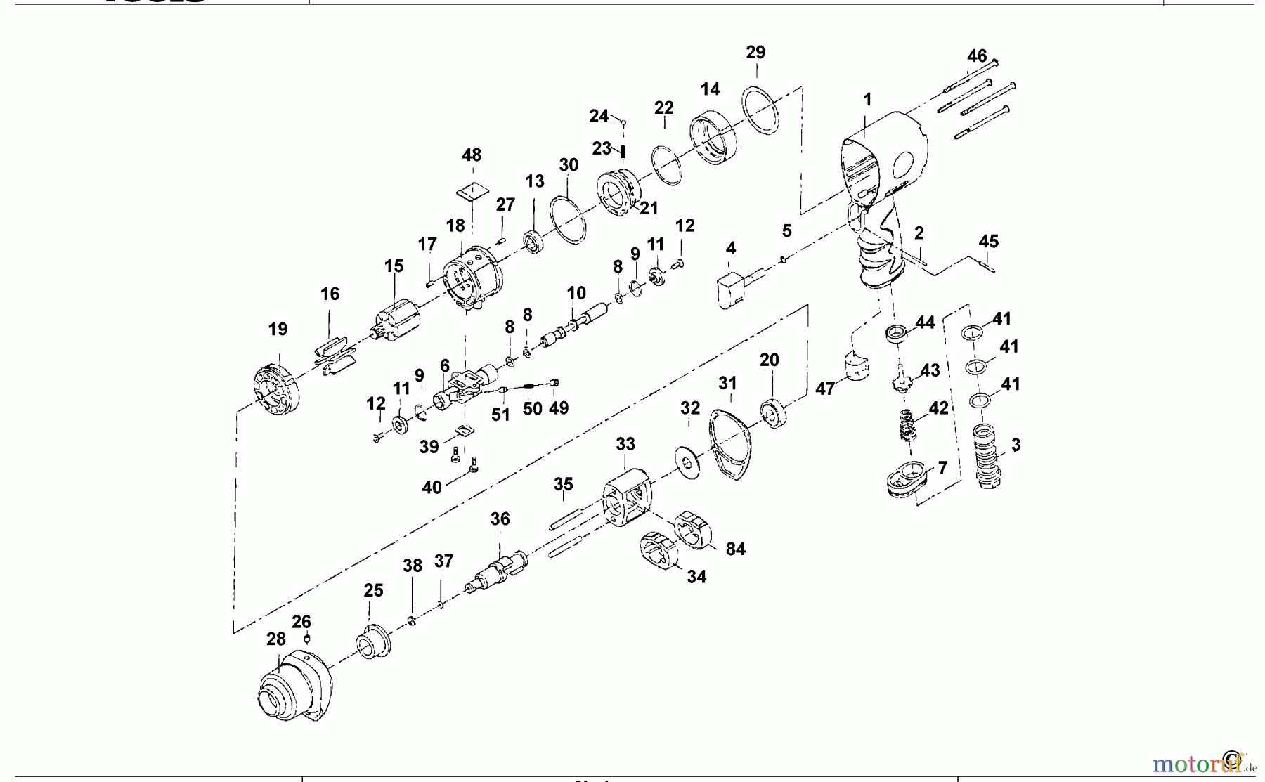  MAC POWER TOOLS SCHLAGSCHRAUBENSCHL. AWQP380 Seite 1