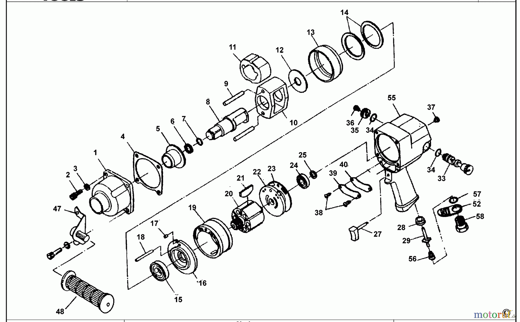  MAC POWER TOOLS SCHLAGSCHRAUBENSCHL. AW272 Seite 1