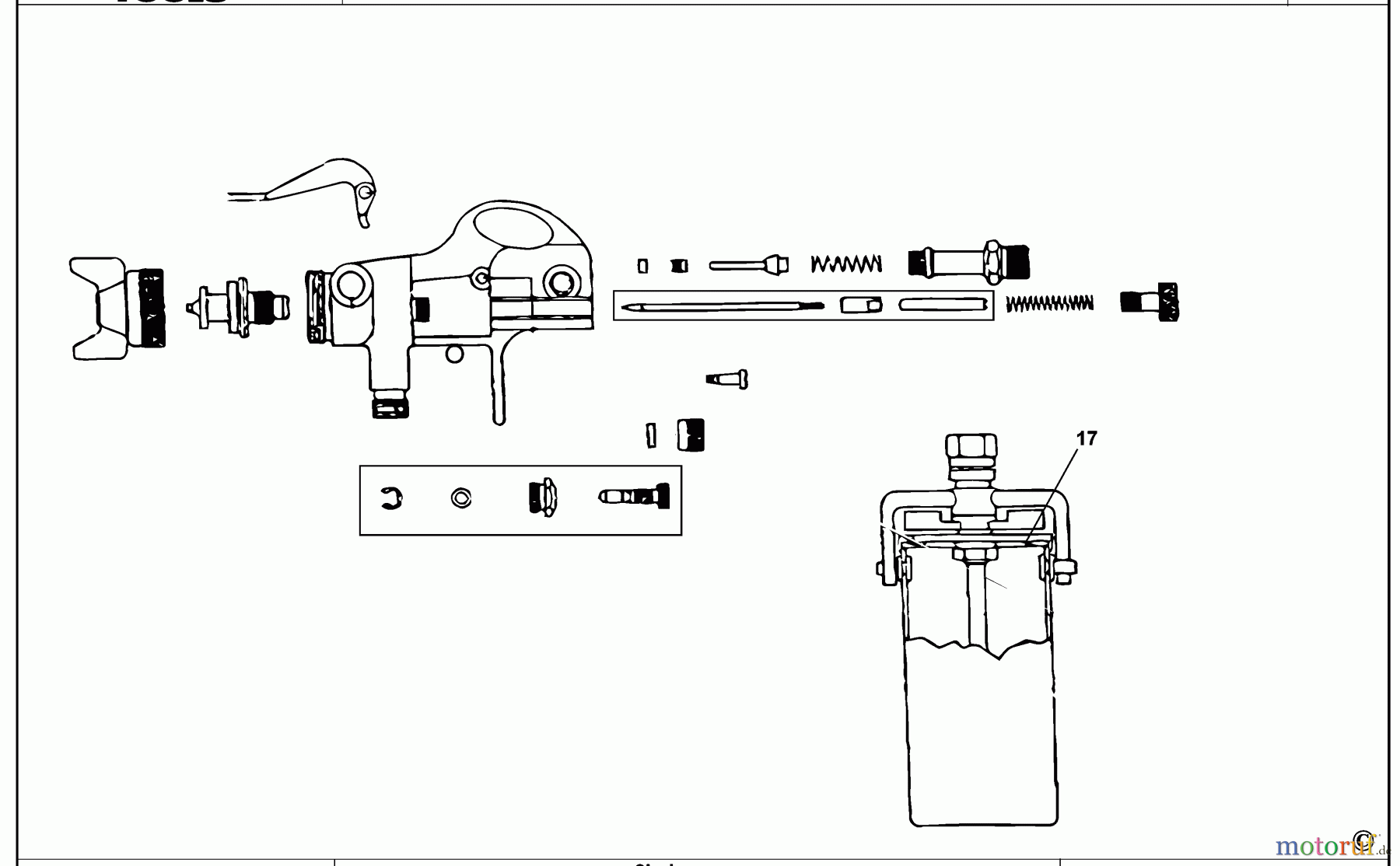 MAC POWER TOOLS LUFTDR.-BOHRMASCHINE SG75EKA Seite 1