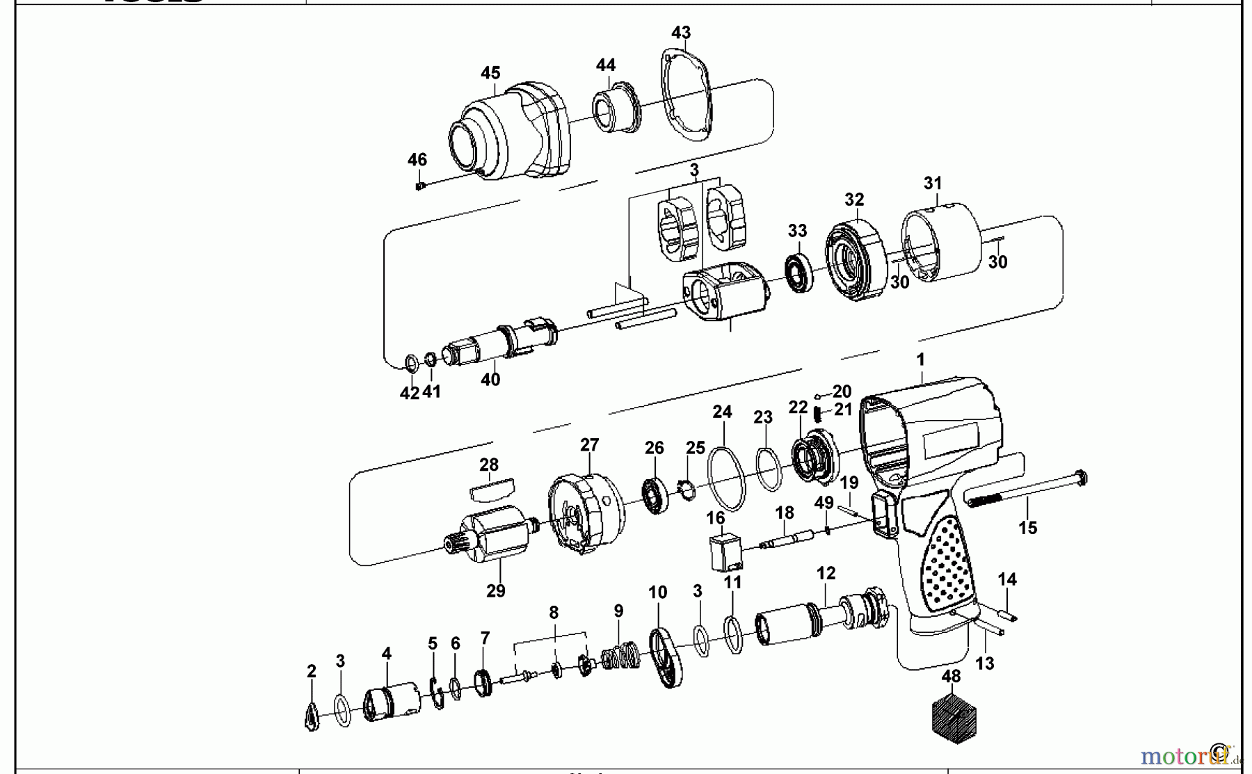  MAC POWER TOOLS SCHLAGSCHRAUBENSCHL. AWP550BC Seite 1