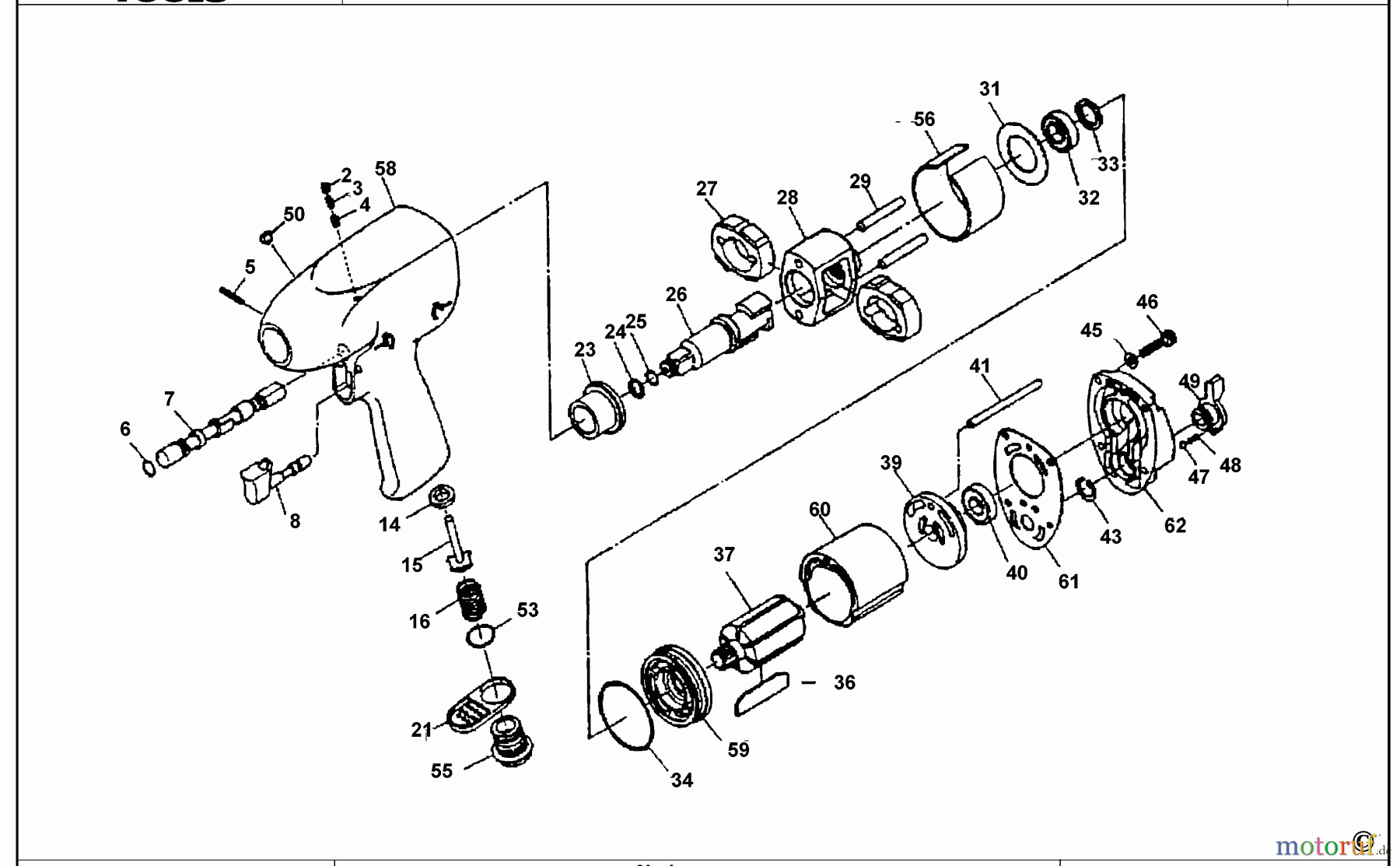  MAC POWER TOOLS SCHLAGSCHRAUBENSCHL. AW377 Seite 1