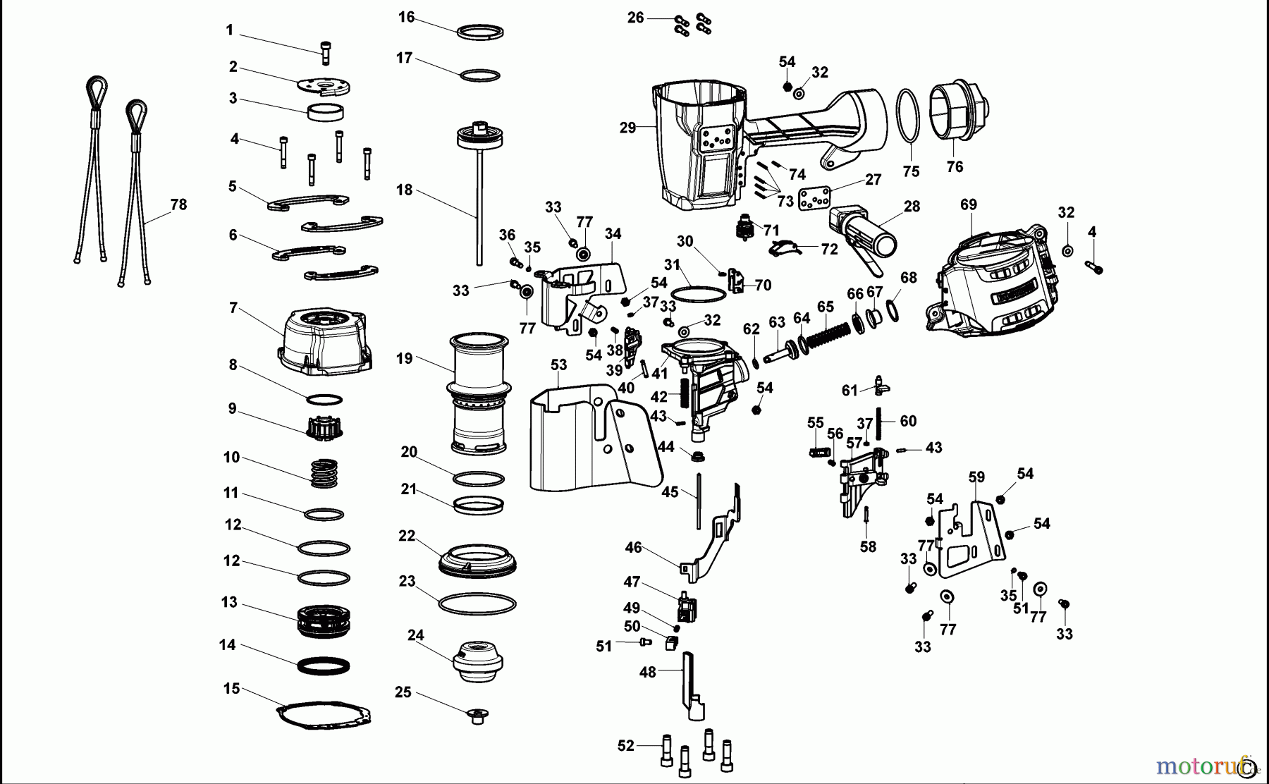  BOSTITCH NAILERS NAGLER IC90C-1-E Seite 1