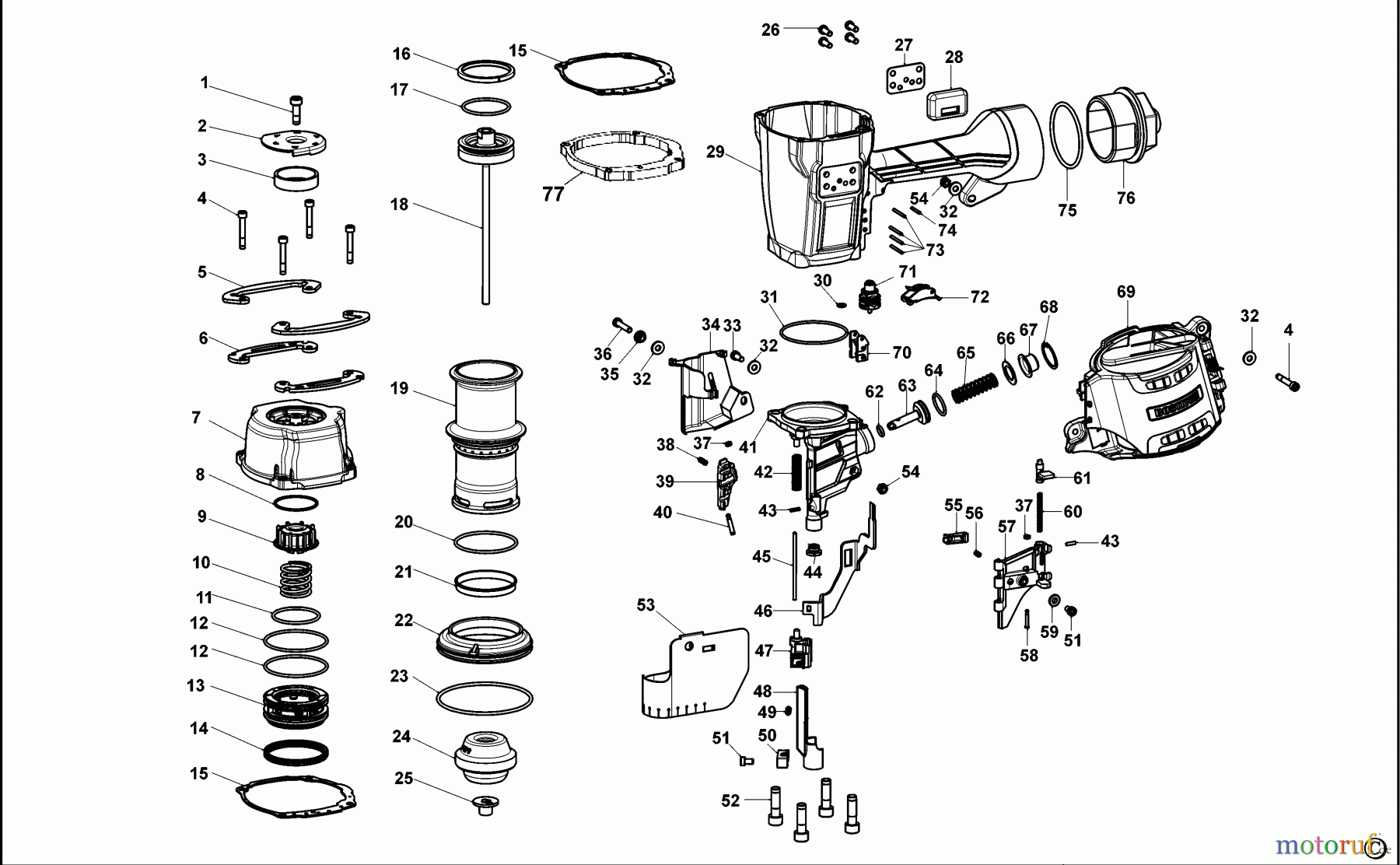  BOSTITCH NAILERS NAGLER IC90P-1-E Seite 1