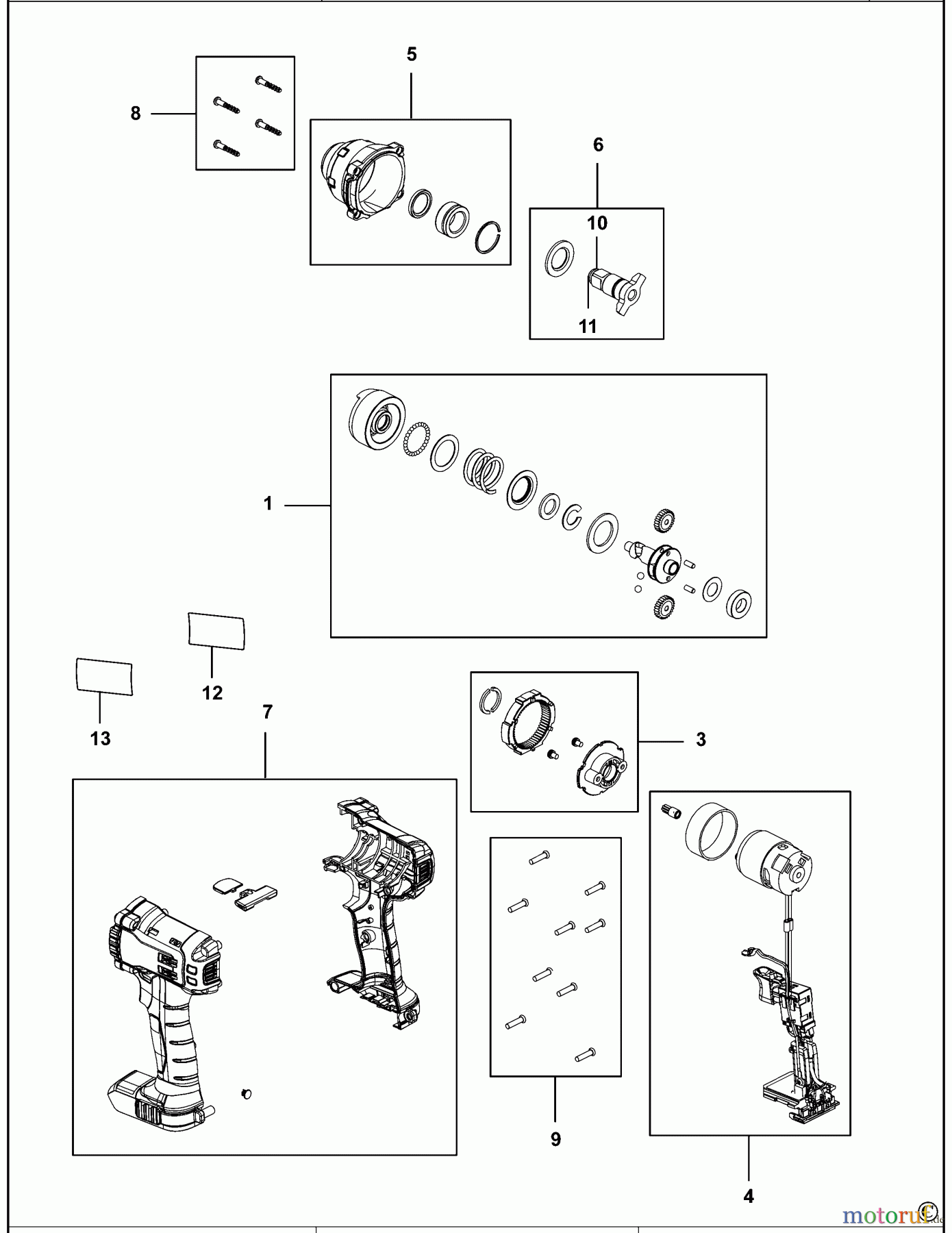  MAC POWER TOOLS SCHLAGSCHRAUBENSCHL. BWP138 Seite 1
