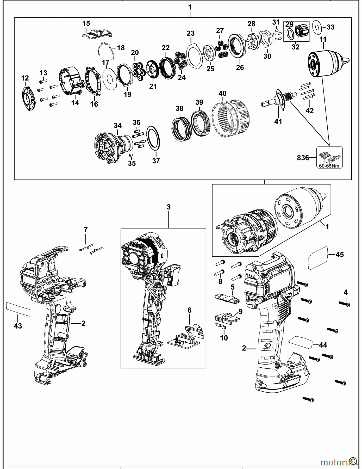 MAC POWER TOOLS PUFED MCD791 Seite 1