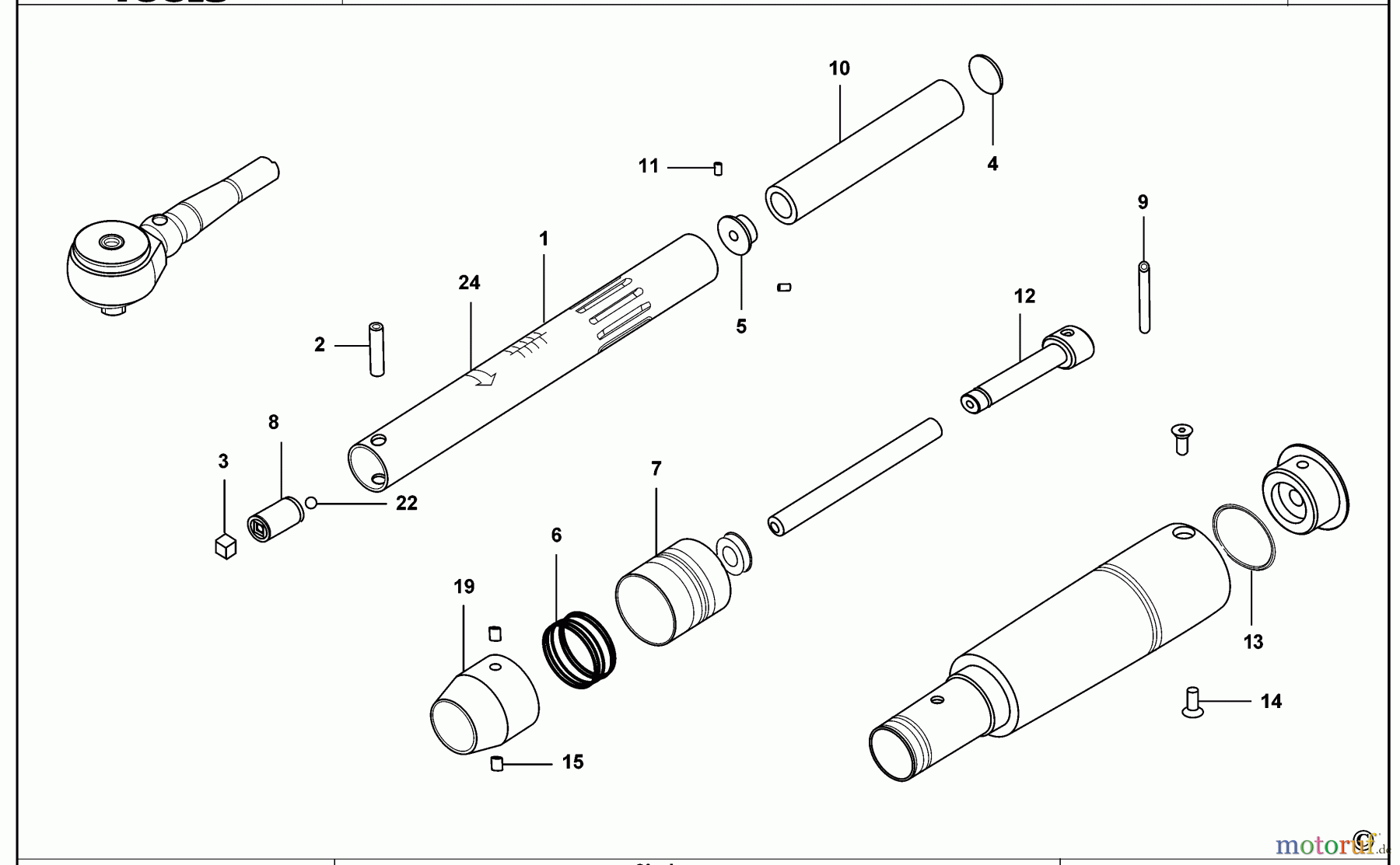  MAC WRENCHES TORQUE CONTROL SCHLUESSEL TWX20-100NM Seite 1