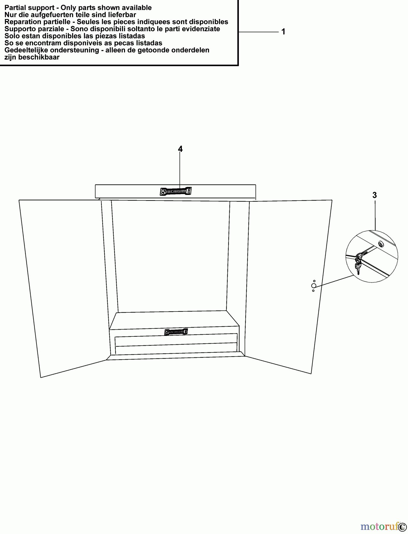  SIDCHROME STORAGE WANDSCHRANK SCMT51252 Seite 1