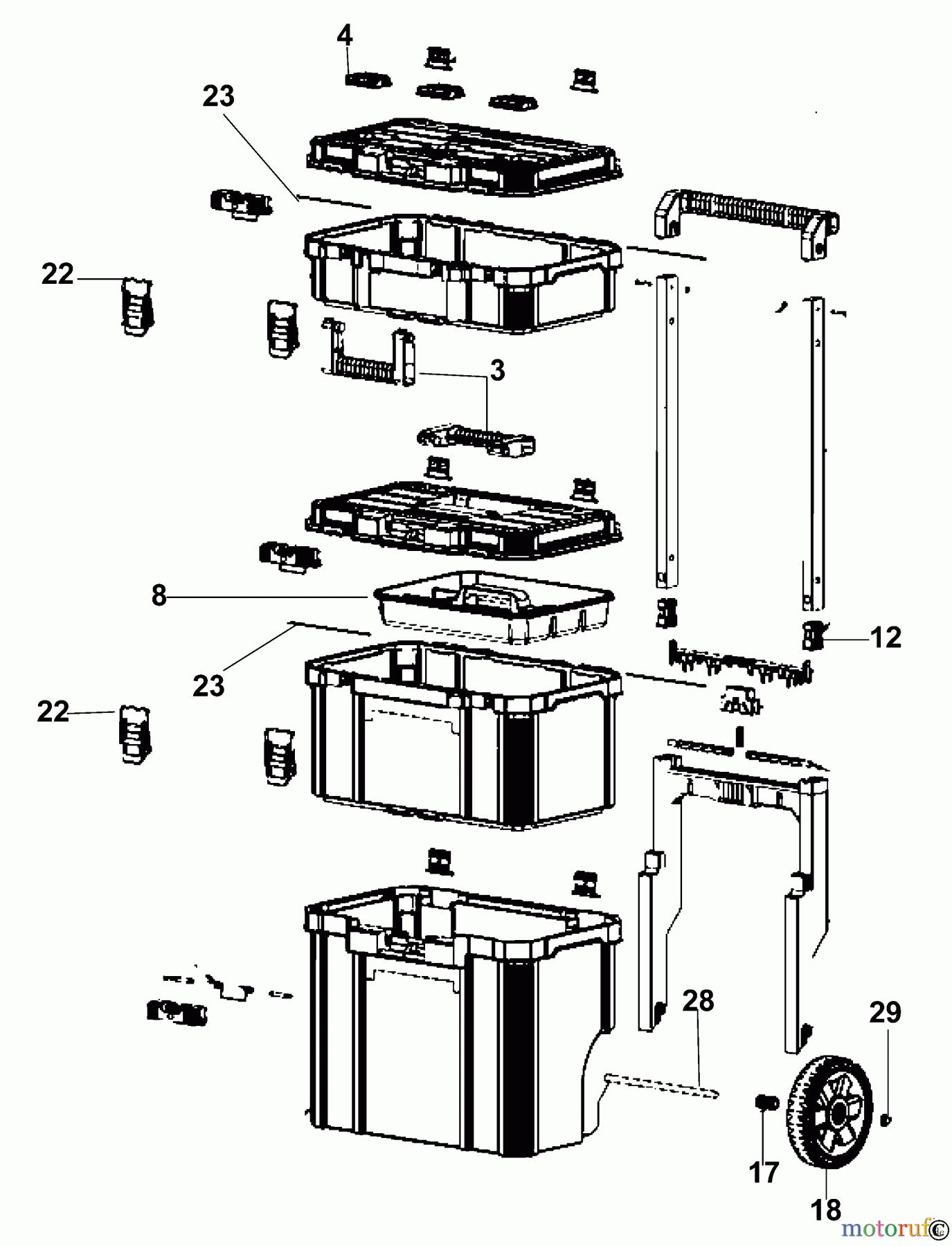 STANLEY STORAGE WORKCENTRES ARBEITSPLATZ STST83319-1 Seite 1