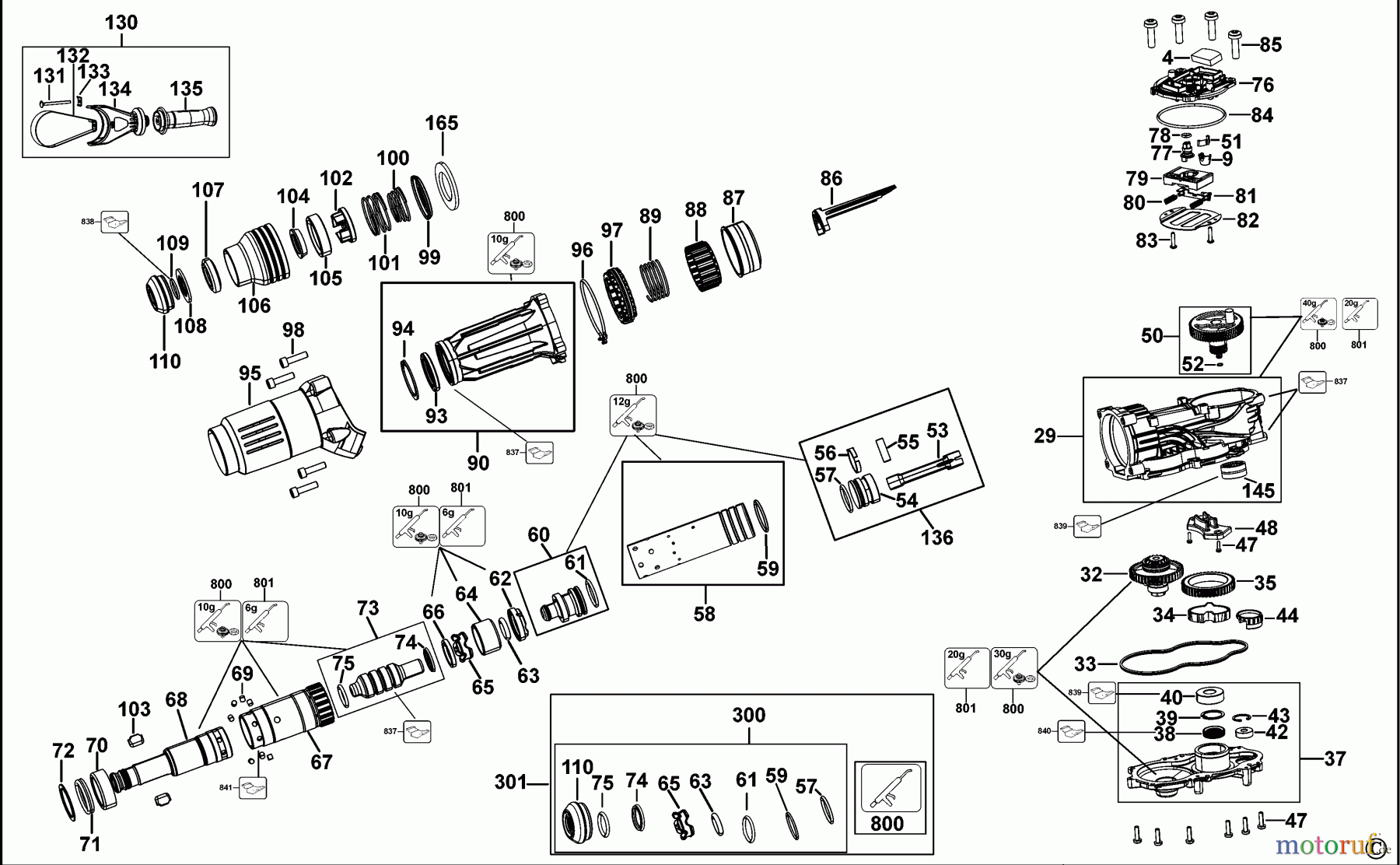 DEWALT Bohrhämmer Bohrhämmer SDS-MAX AKKU BOHRHAMMER DCH775X2 Seite 1
