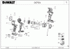 DEWALT Schlagschrauber AKKU DREHMOMENTSCHLÜSSEL DCF921P2LR Ersatzteile Seite 1
