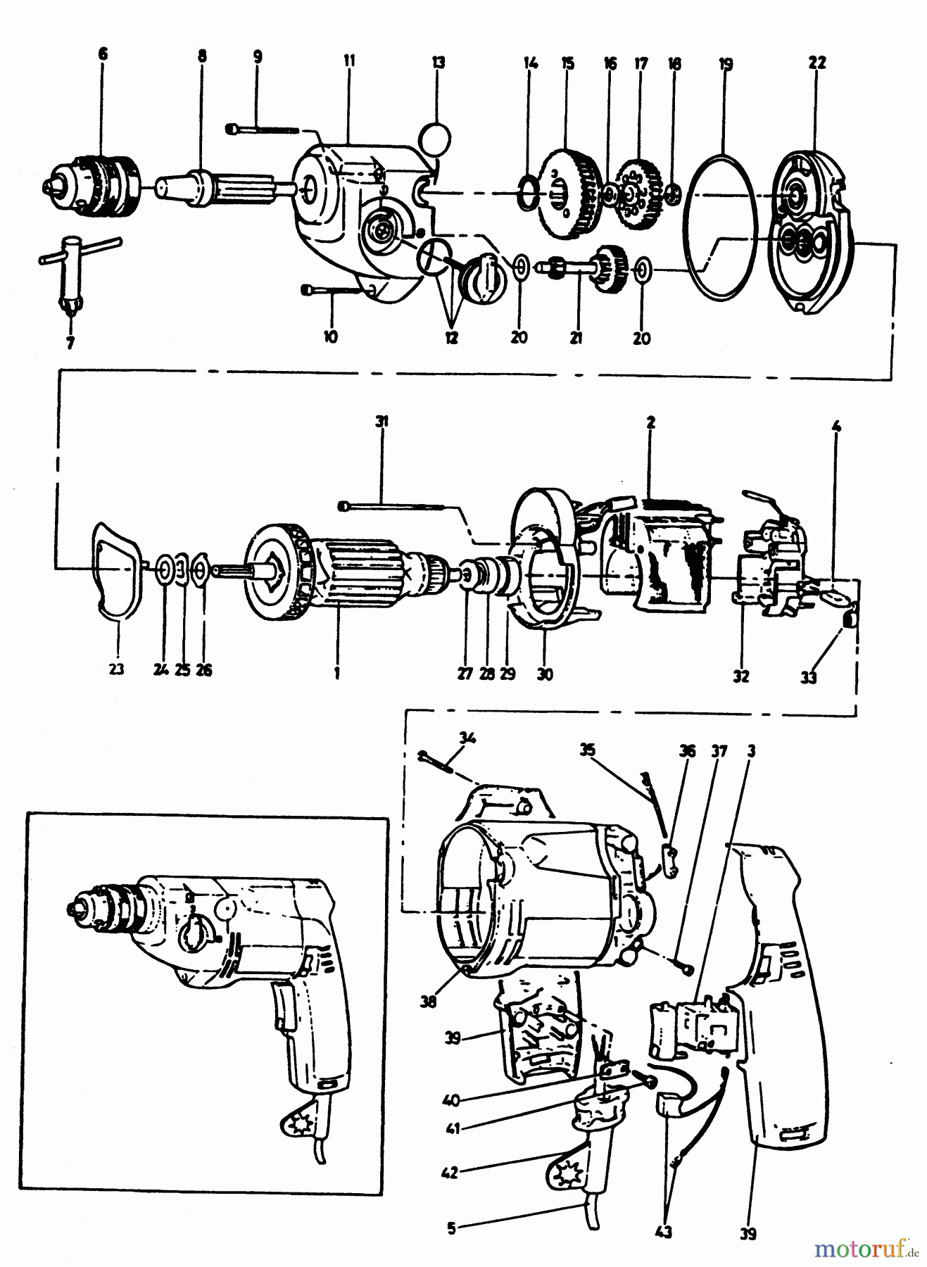 BLACK+DECKER PROFESSIONELL BOHRER, MAGNETBOHRMASCHINE, GEWINDESCHNEIDER BOHRER P1249 Seite 1