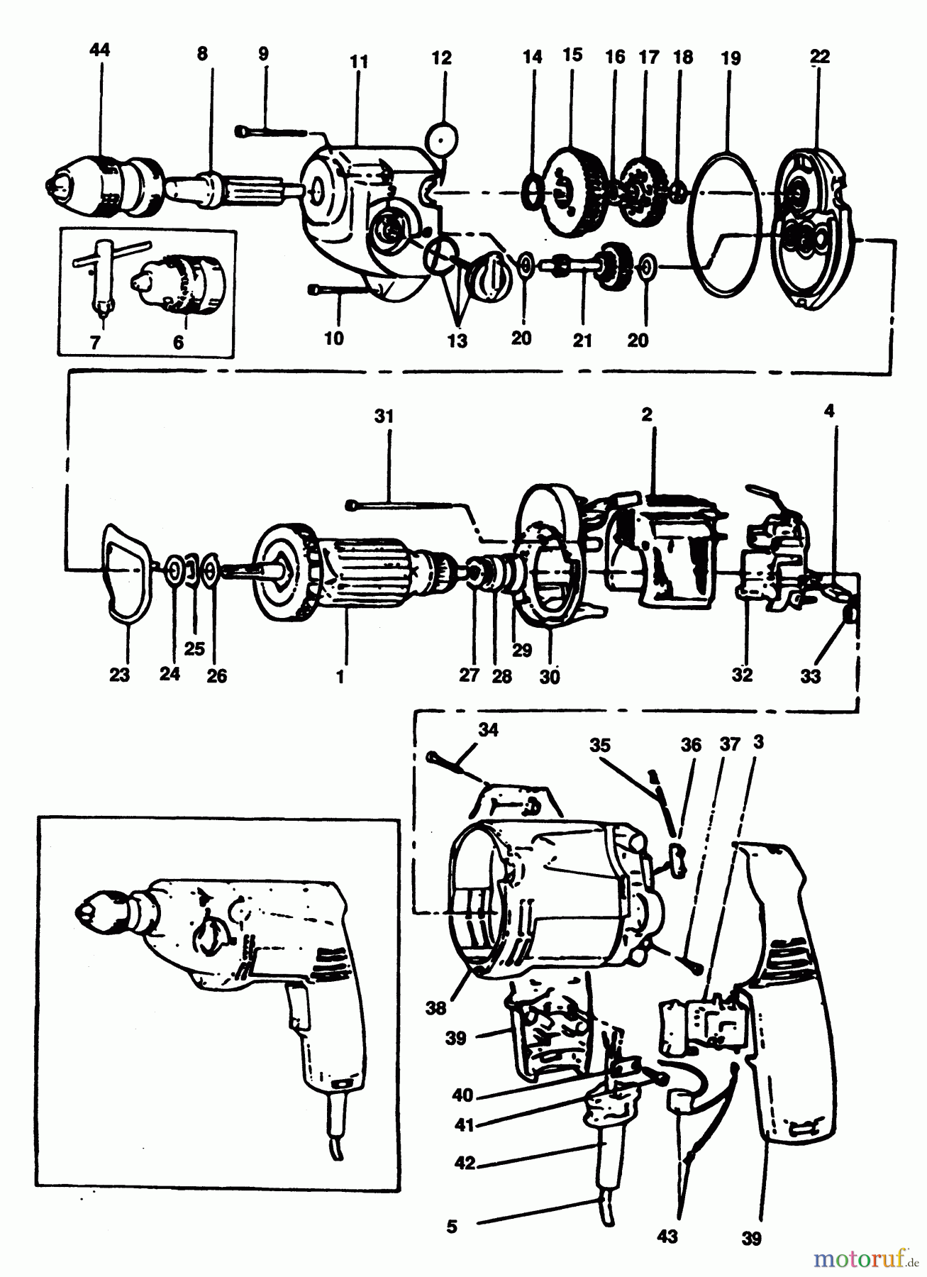 BLACK+DECKER PROFESSIONELL BOHRER, MAGNETBOHRMASCHINE, GEWINDESCHNEIDER BOHRER P1246 Seite 1