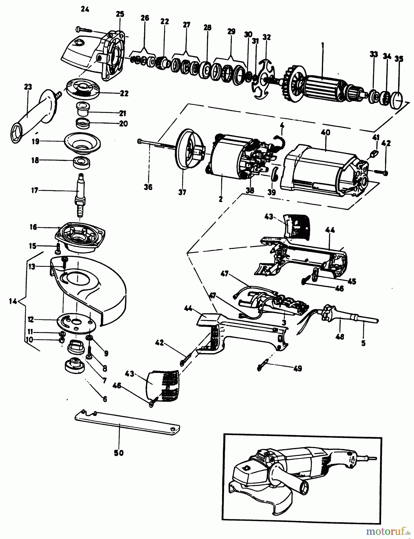 ELU METAL WORKING GRINDERS & POLISHERS WINKELSCHLEIFER EAG217 Seite 1