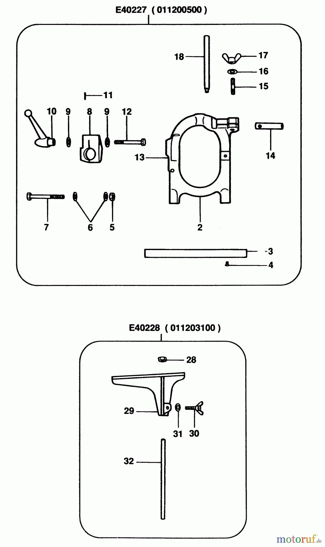 ELU ACCESSORIES ACCESSORIES, ATTACHMENTS & UNPOWERED FRSERSORTIMENT E40227 Seite 1