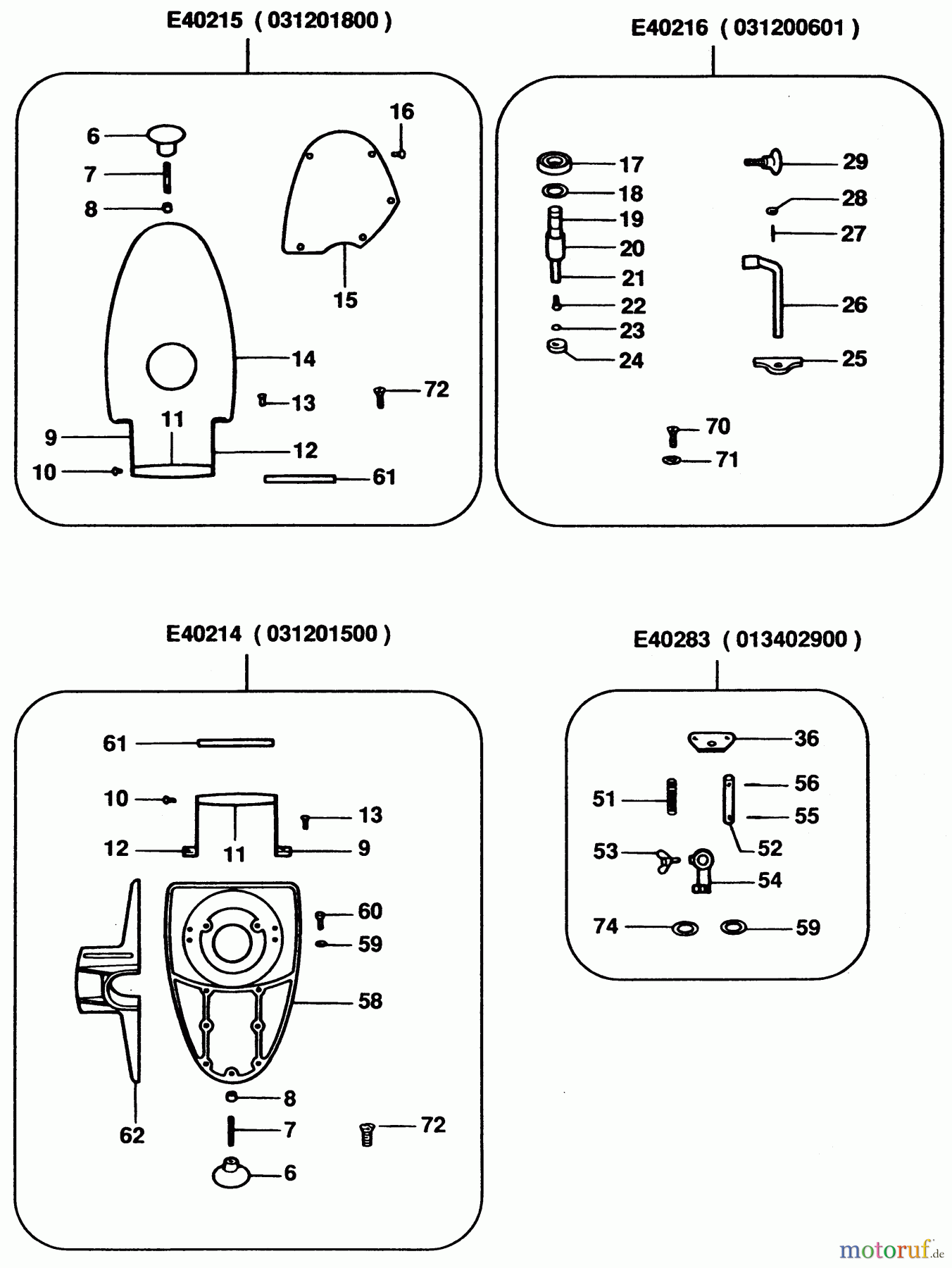 ELU ACCESSORIES ACCESSORIES, ATTACHMENTS & UNPOWERED FRSERSORTIMENT E40214 Seite 1