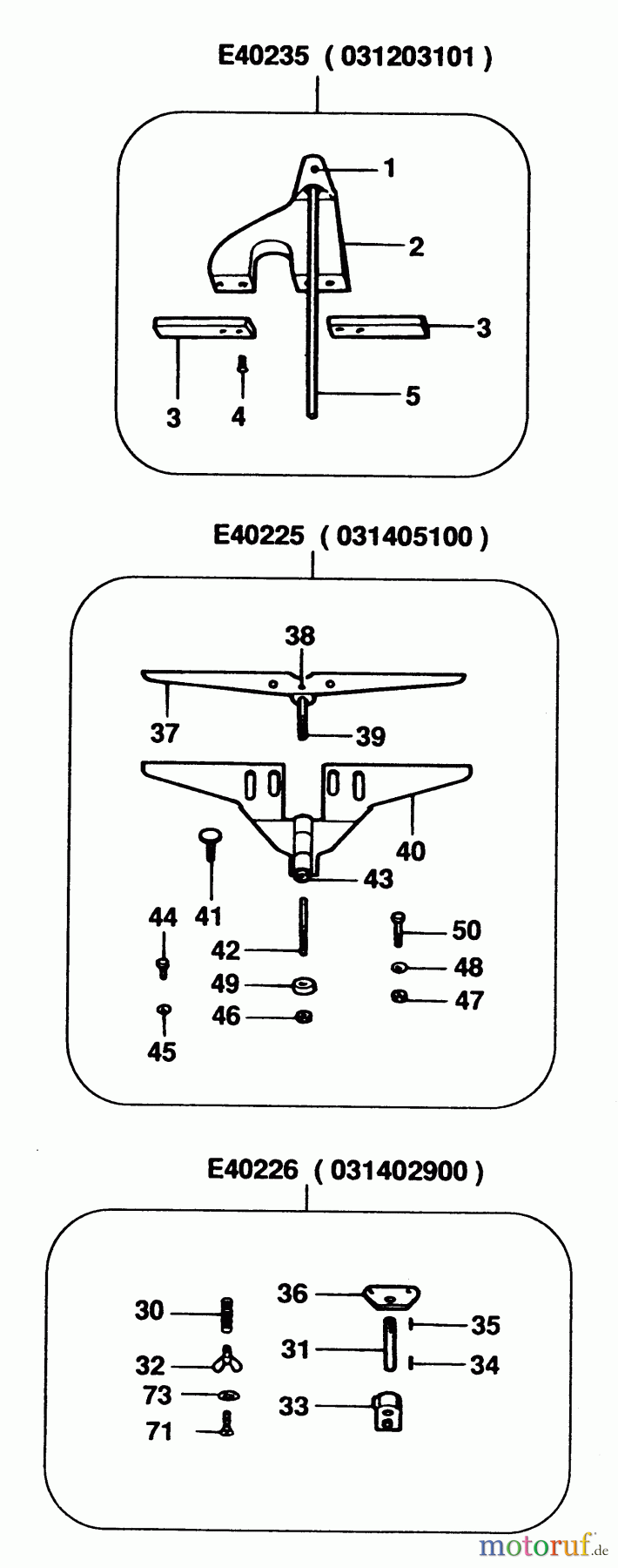 ELU ACCESSORIES ACCESSORIES, ATTACHMENTS & UNPOWERED FRSERSORTIMENT E40225 Seite 1