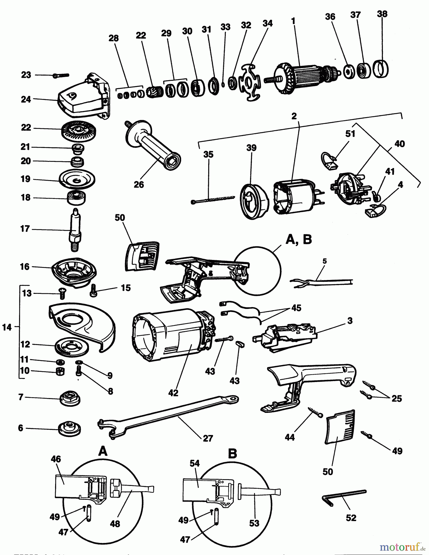 ELU METAL WORKING GRINDERS & POLISHERS WINKELSCHLEIFER EAG204 Seite 1