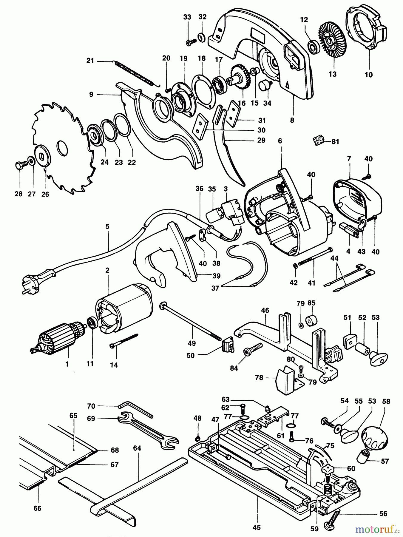 ELU WOODWORKING SAWS KREISSGE MH165 Seite 1