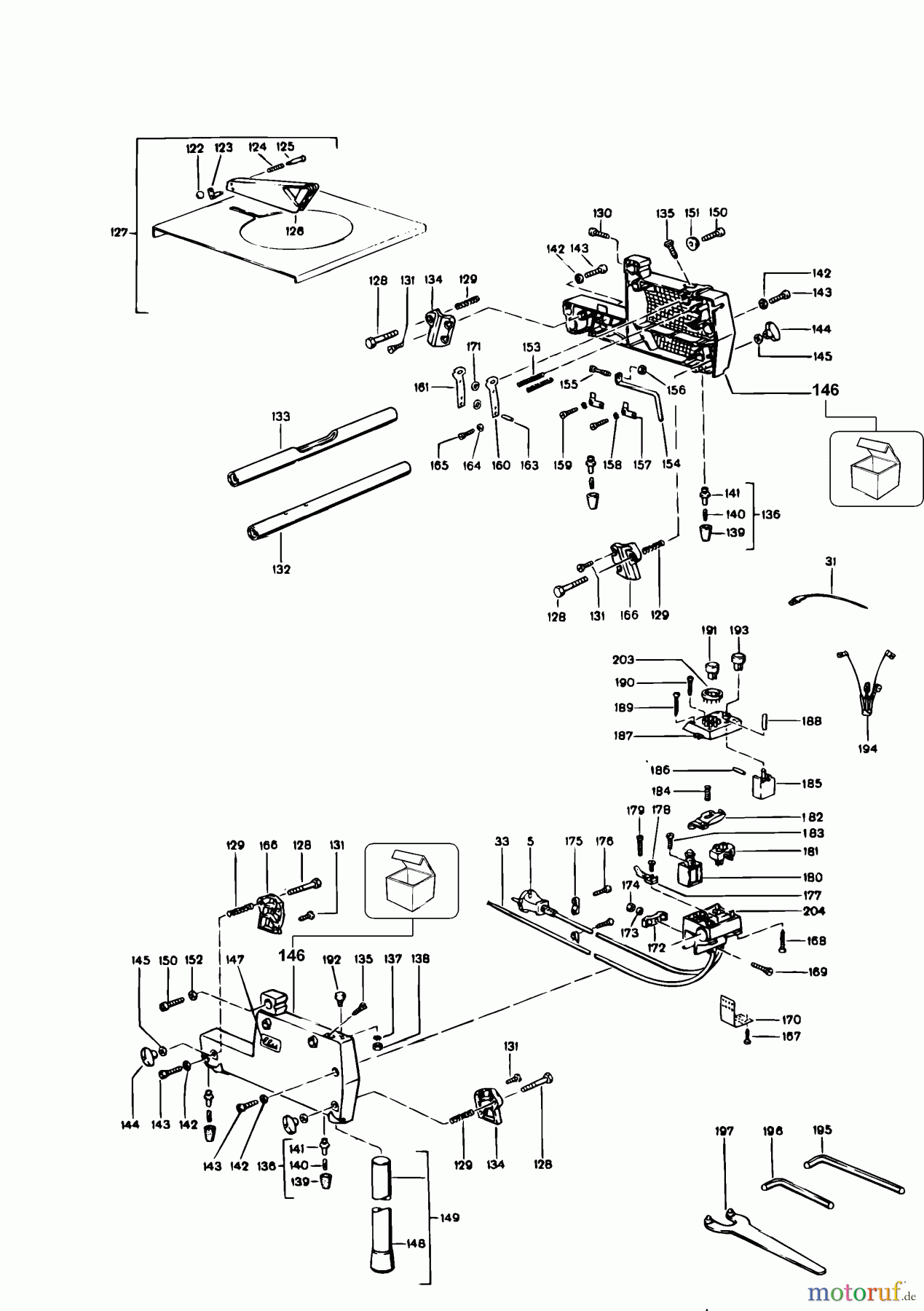 ELU WOODWORKING SAWS TISCH TGS170----F Seite 1