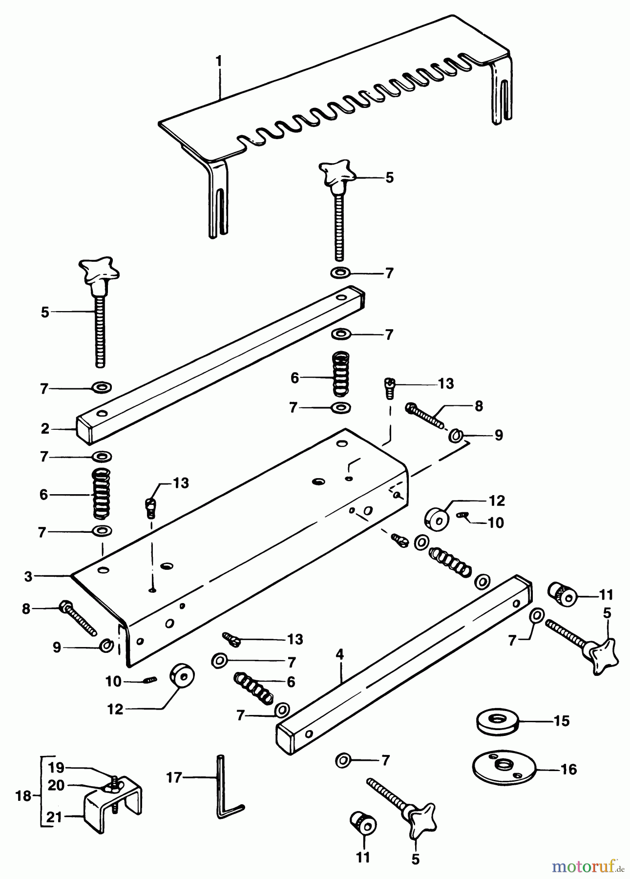 ELU ACCESSORIES ACCESSORIES, ATTACHMENTS & UNPOWERED SCHWALBENSCHWANZAUFSATZ E40001 Seite 2