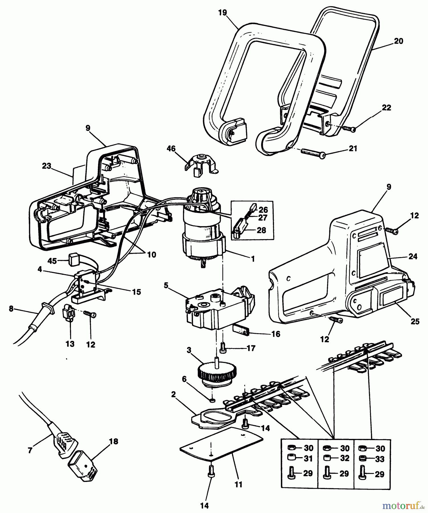 BLACK+DECKER AUSSERHALB HECKENSCHEREN, FADENTRIMMER, SCHEREN HECKENSCHERE GT200 Seite 1