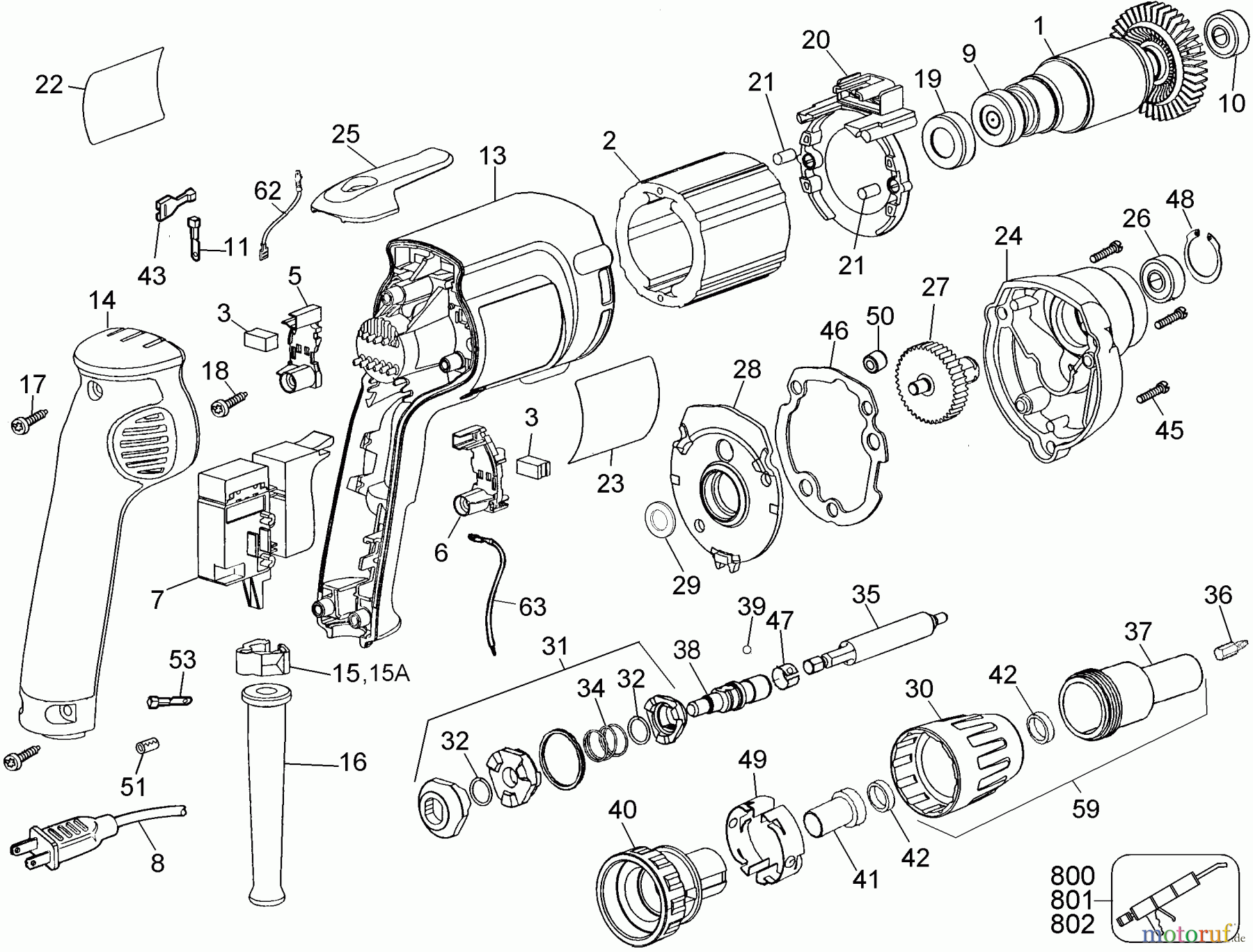 DEWALT Divers SCHRAUBENDR.-BOHRER DW274 Seite 1