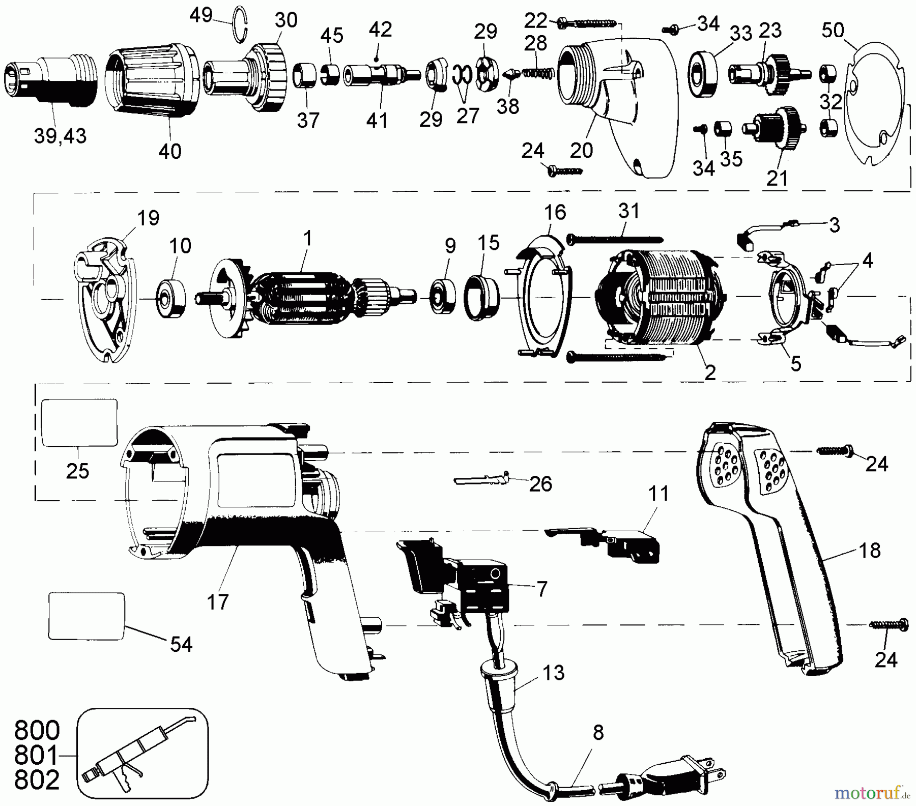 DEWALT Divers DPTH.SEN.SCREWD DW259 Seite 1
