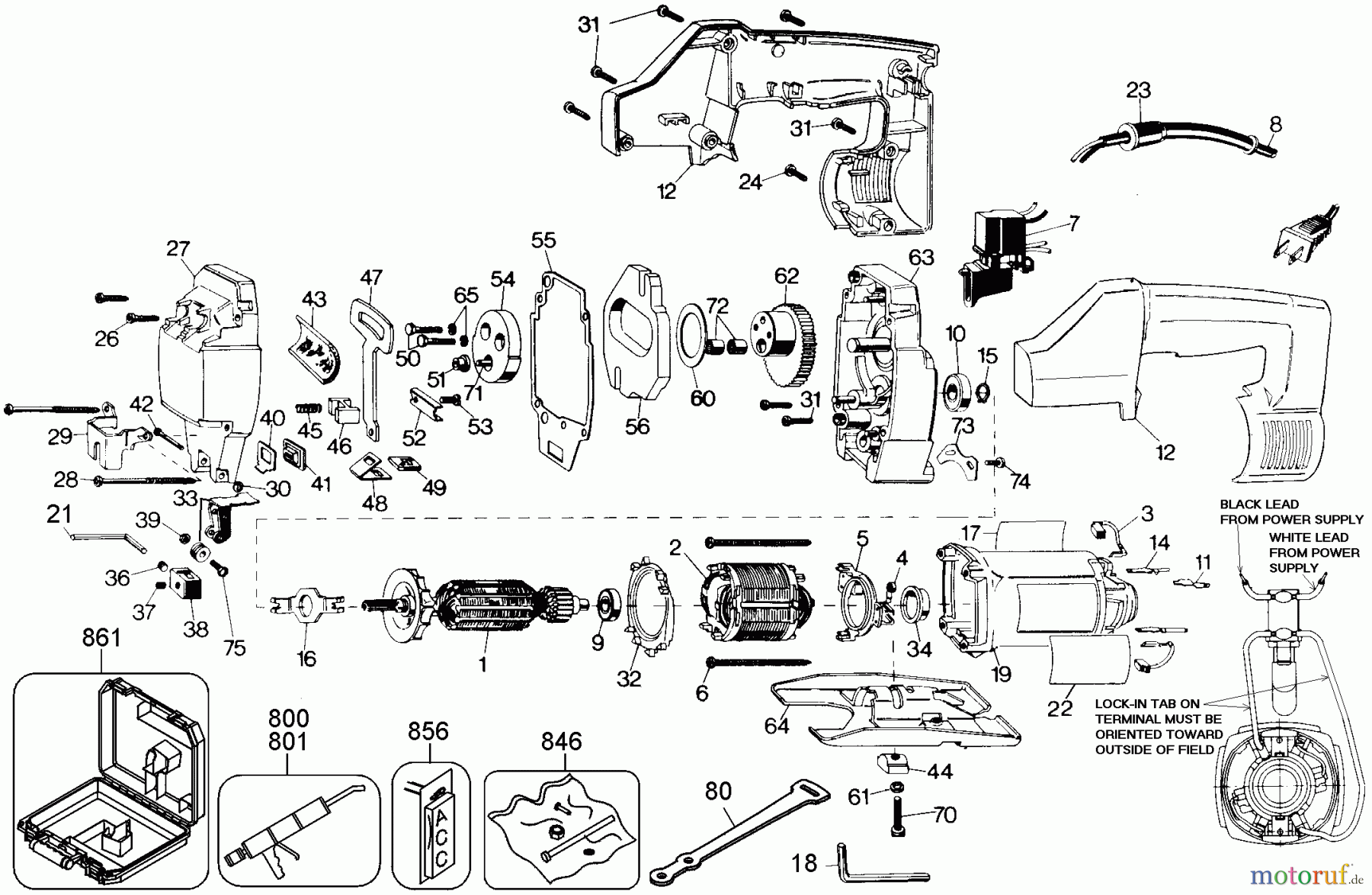 DEWALT Divers JIG SAW, Ubaraba DW313-35 Seite 1