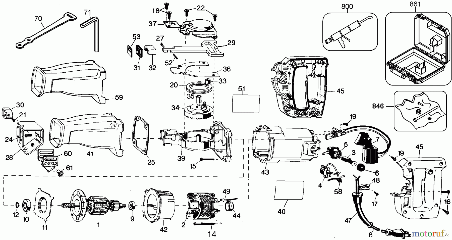 DEWALT Divers VS CUTSAW KIT D304K-04 Seite 1