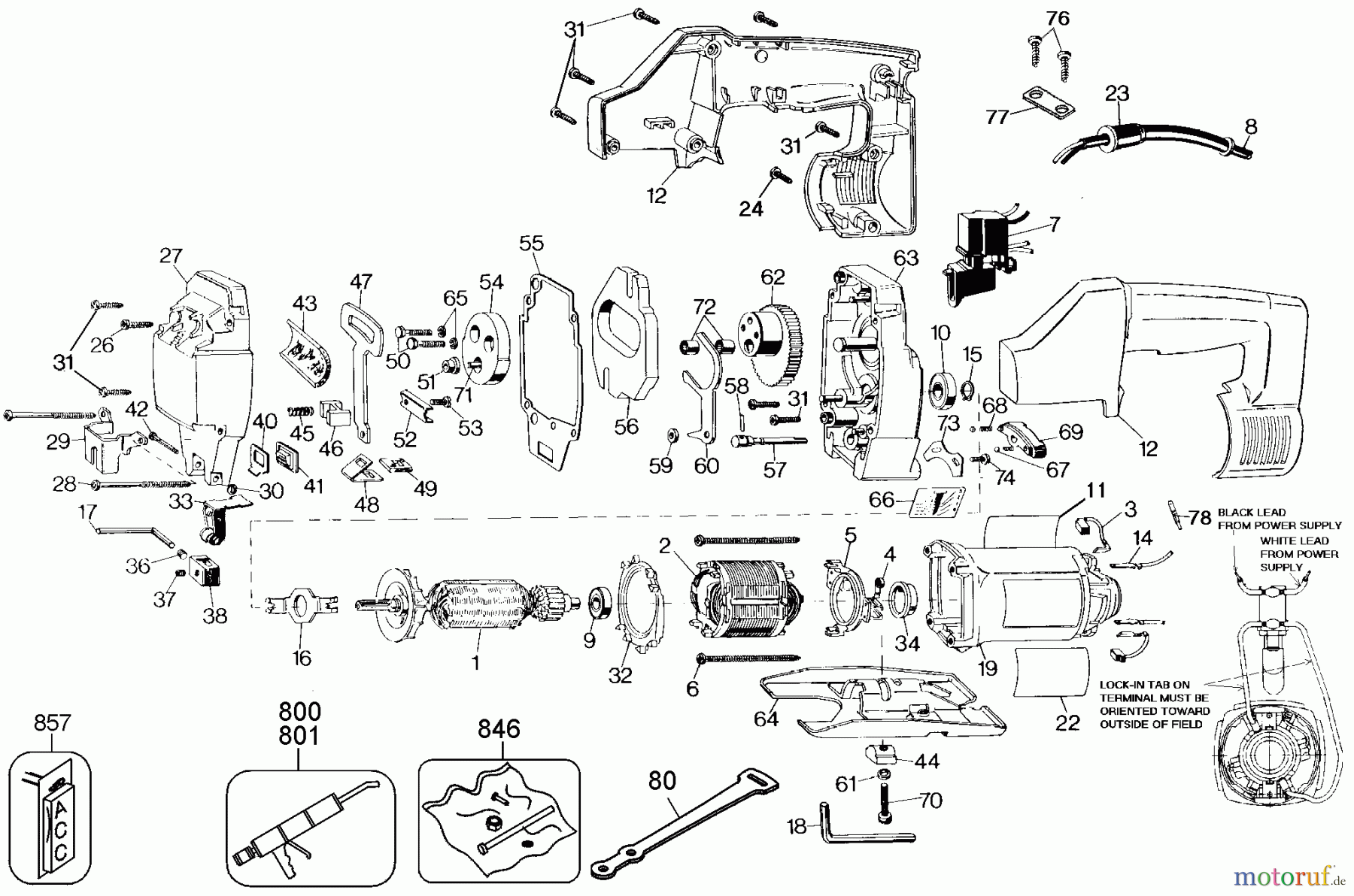 DEWALT Divers 1S ORBITAL JIGSAW NZ/AUST DW318-45 Seite 1
