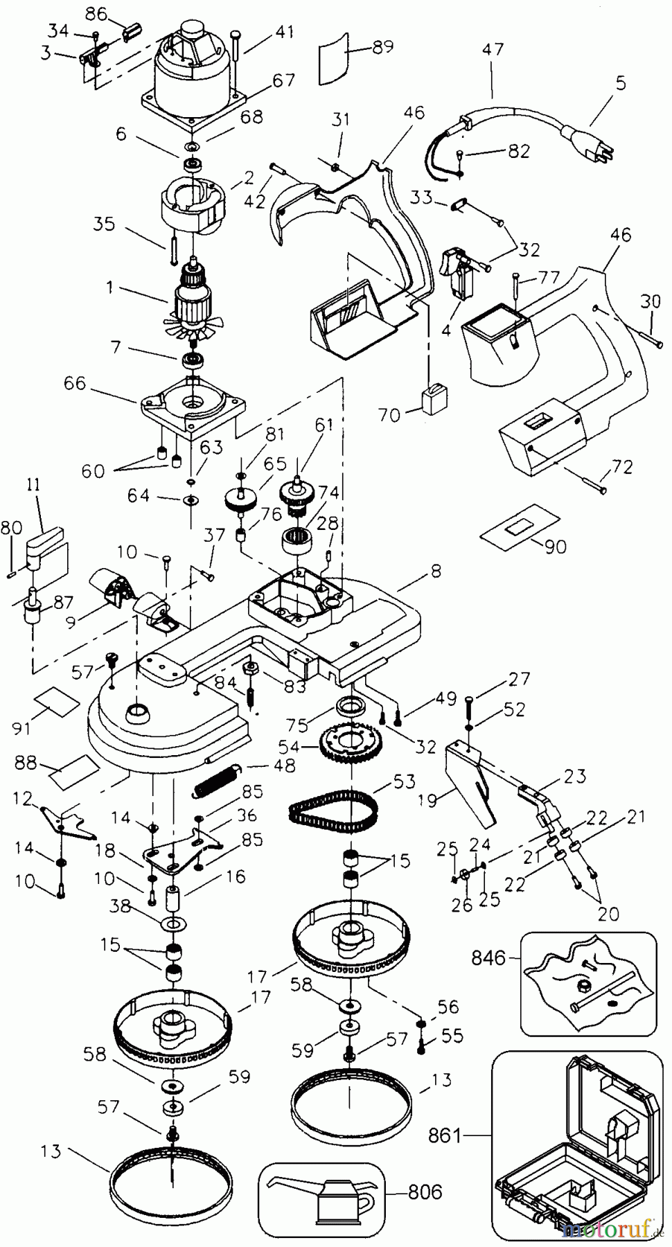 DEWALT METALLBEARBEITUNG SÄGEN VS PORT.BANDSAW KT DW328K Seite 1