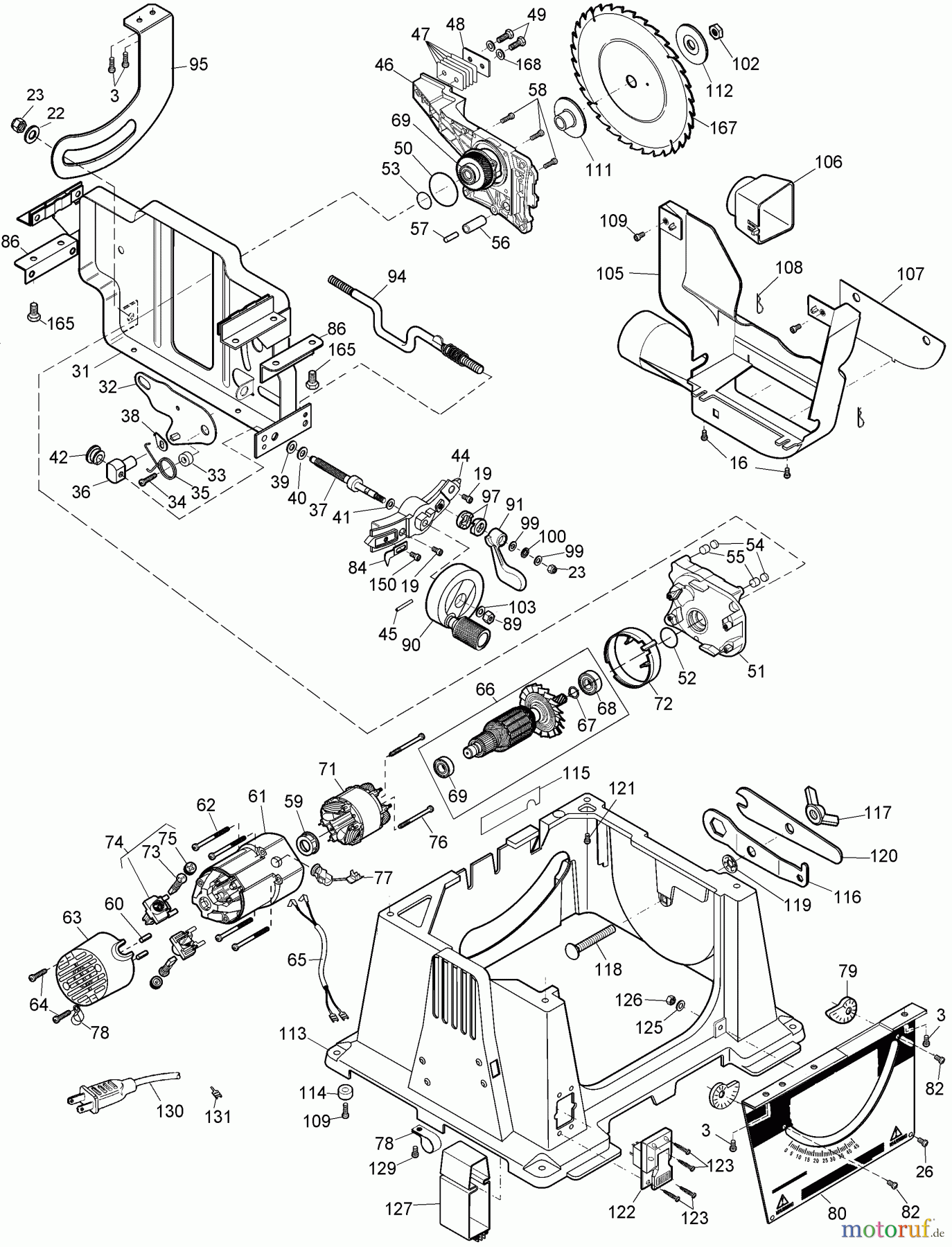 DEWALT HOLZARBEITEN UNIVERSAL-SÄGEN TISCH SAGEN DW744S Seite 2