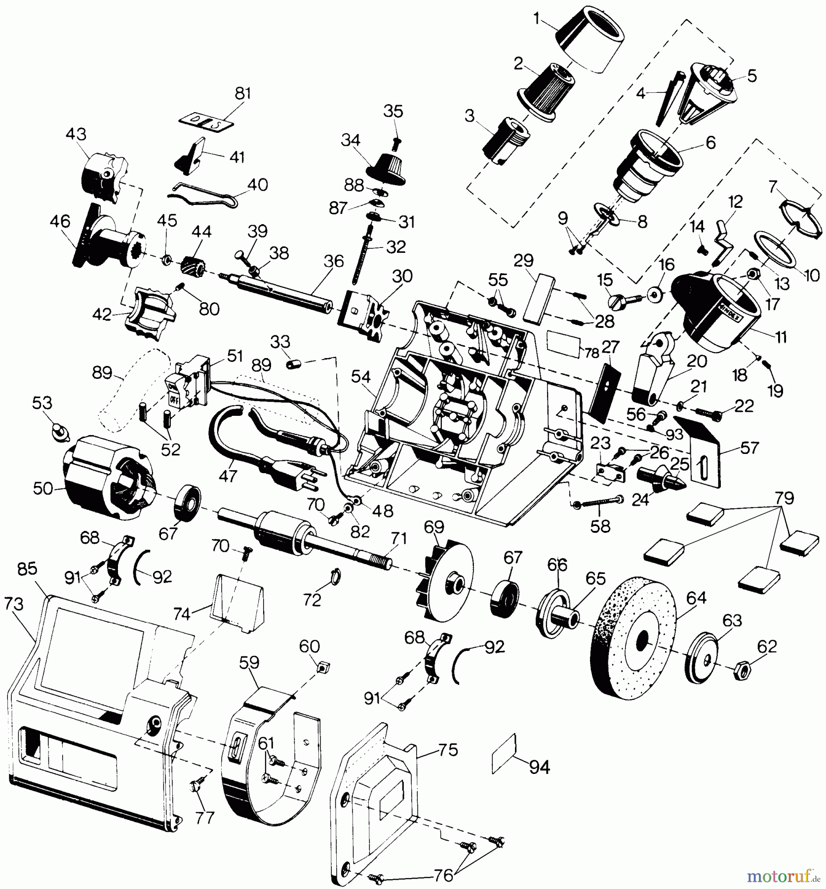 DEWALT Divers BOHRAUSATZ SCHÄRFER DW751 Seite 1