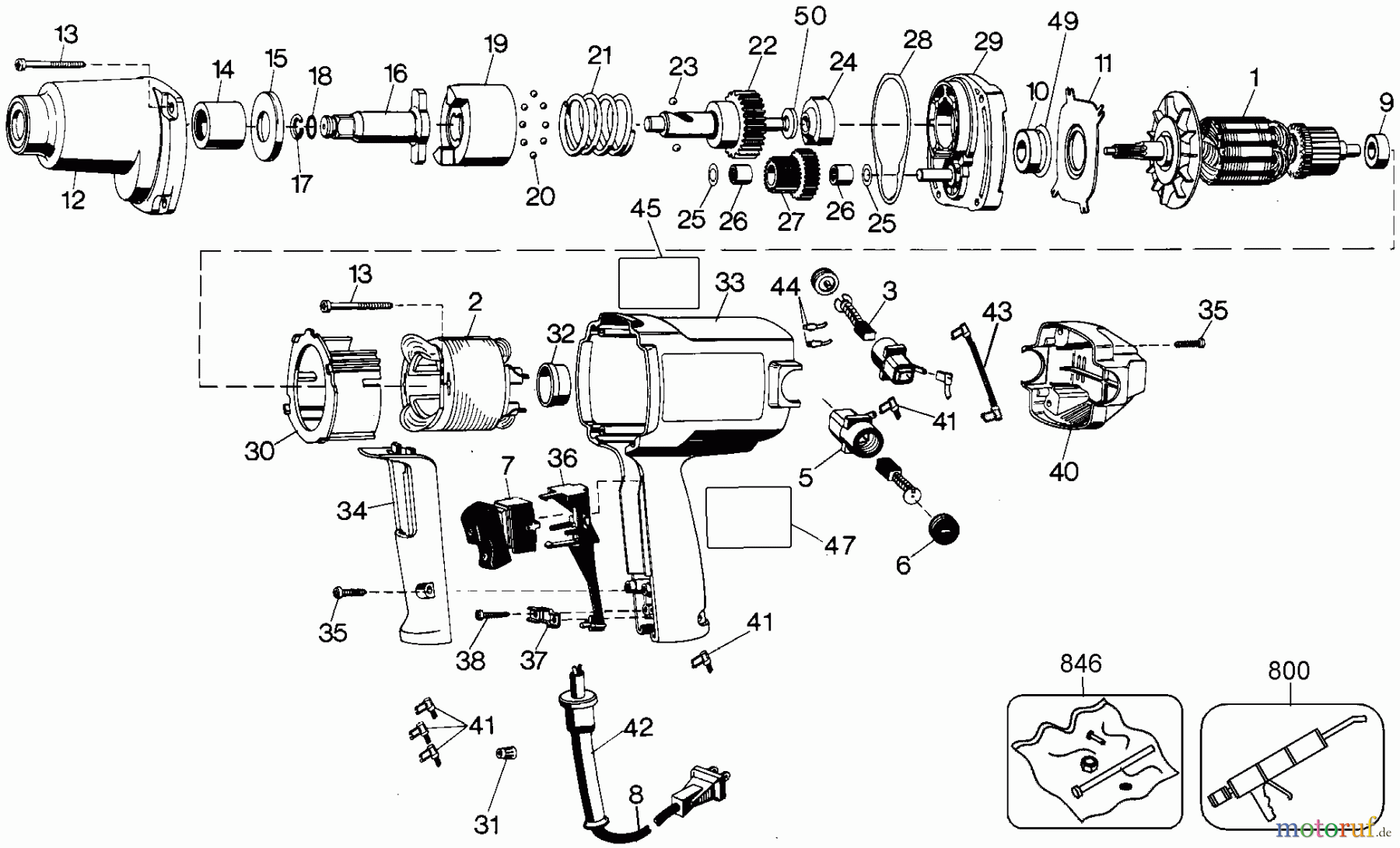 DEVILBISS Divers 1/2 IMPACT WRENCH ET1560 Seite 1