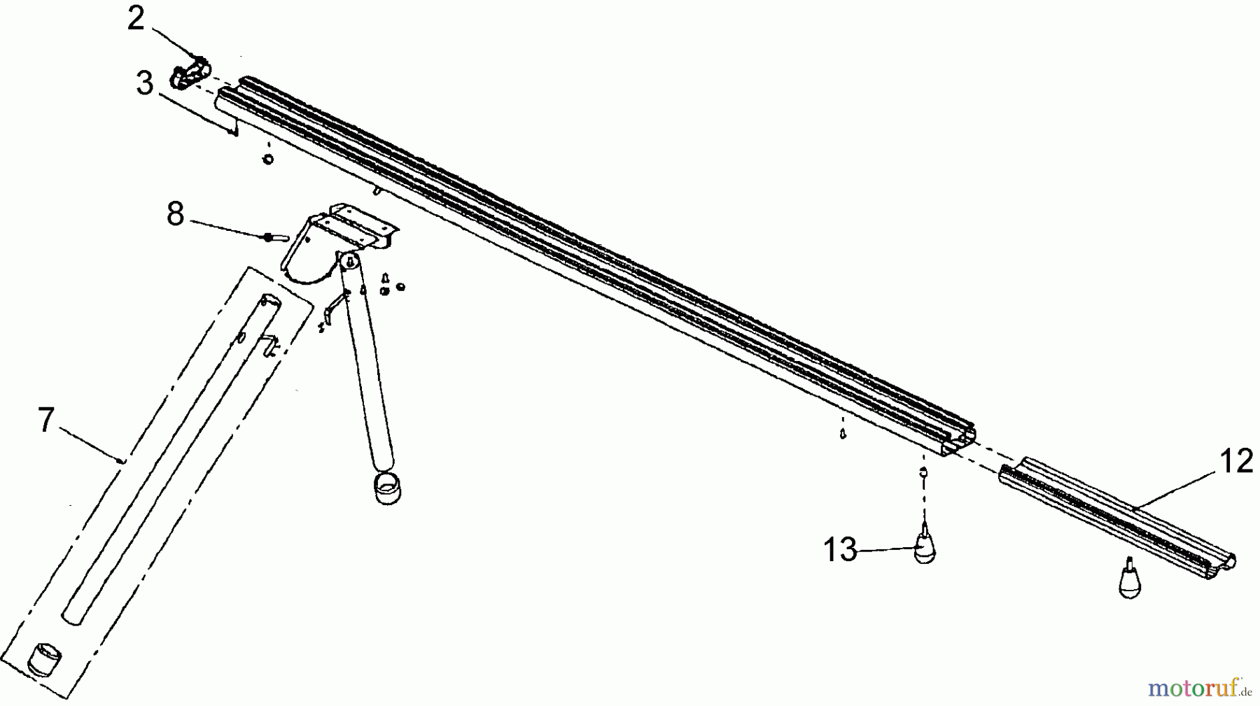 DEWALT Divers 7 FOOT EXTENSION DW7304 Seite 1