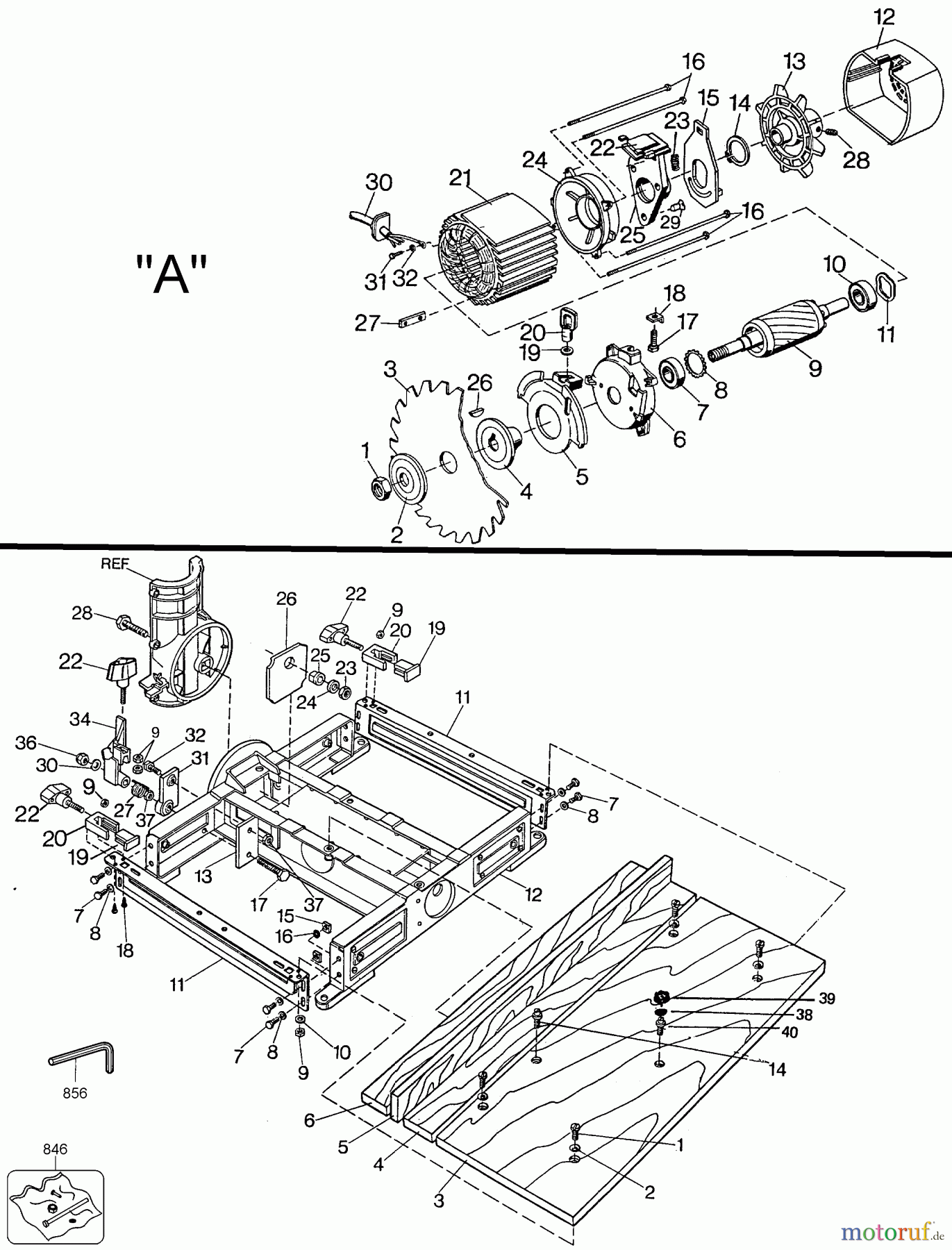 DEWALT Divers 10IN COM RADIAL ARM SAW 1712 Seite 1