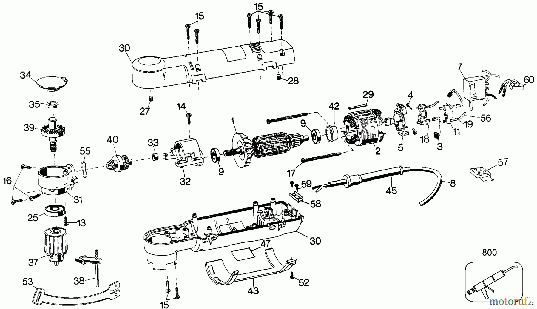 BLACK+DECKER PROFESSIONELL BOHRER, MAGNETBOHRMASCHINE, GEWINDESCHNEIDER SHORTY DRILL 1065-22 Seite 1