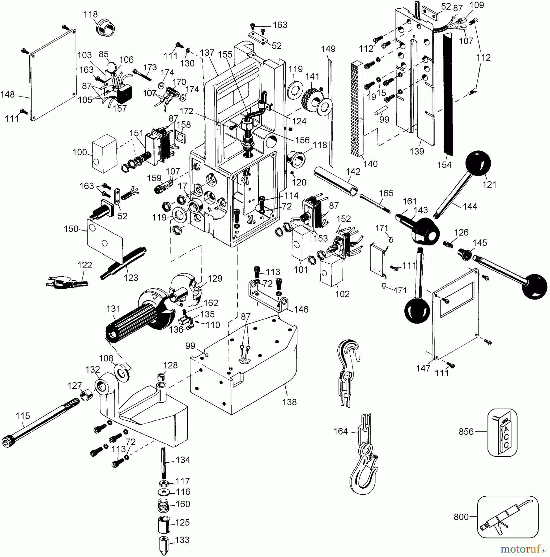BLACK+DECKER PROFESSIONELL BOHRER, MAGNETBOHRMASCHINE, GEWINDESCHNEIDER 3/4 MAGNETIC DRILL PRESS 1556 Seite 1