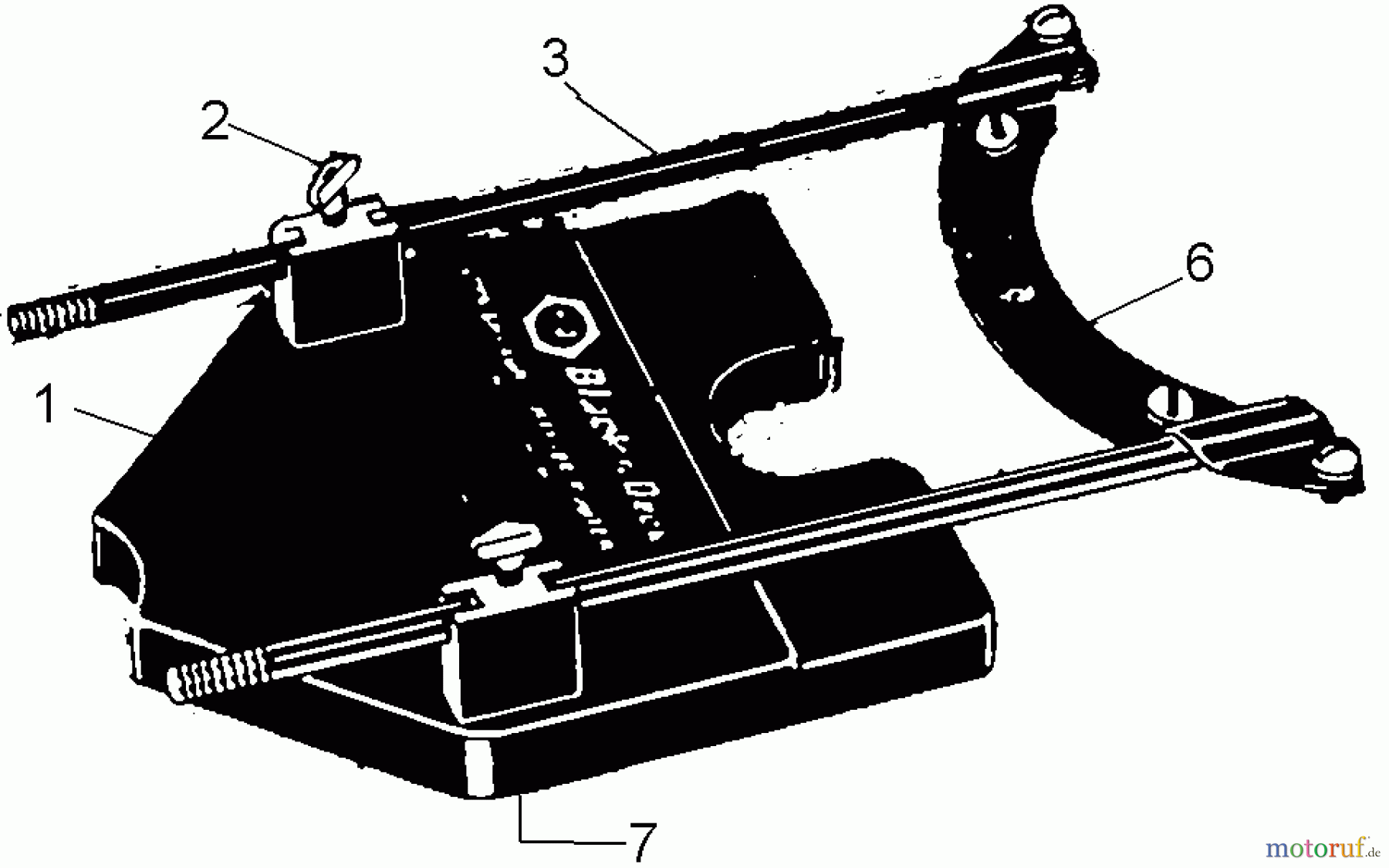 BLACK+DECKER PROFESSIONELL ZUBEHÖR, ANBAUGERÄTE & UNMOTORISIERT STR.&CIR.GUIDE /52336/ 76-230 Seite 1
