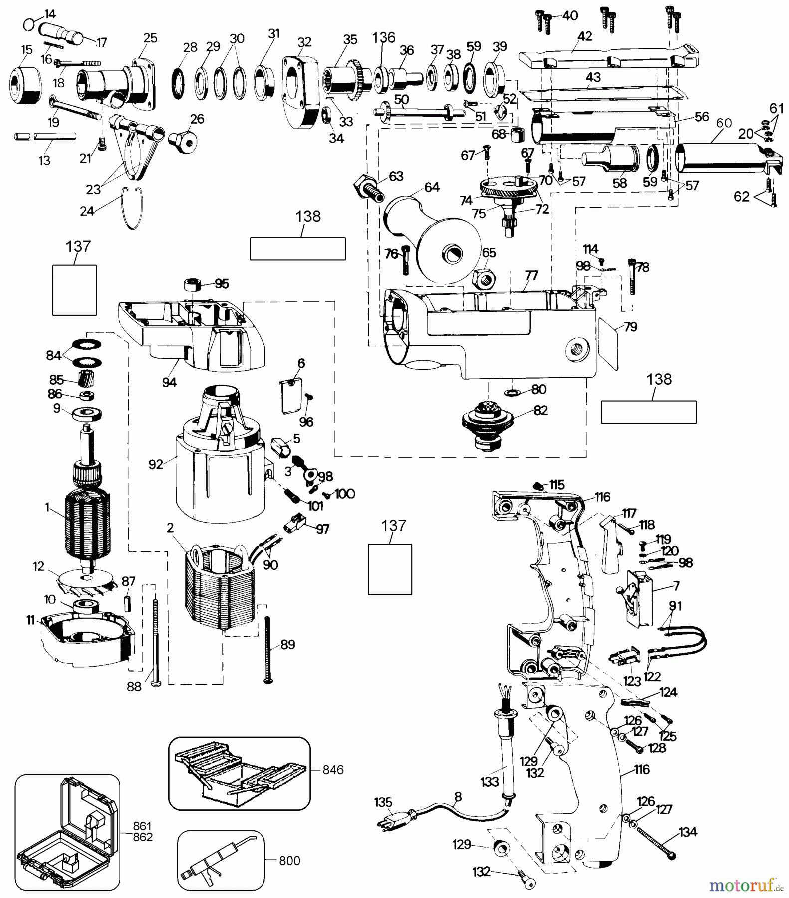  BLACK+DECKER PROFESSIONELL HAMMER H.D.ROT.HAM.KIT 5045K Seite 1