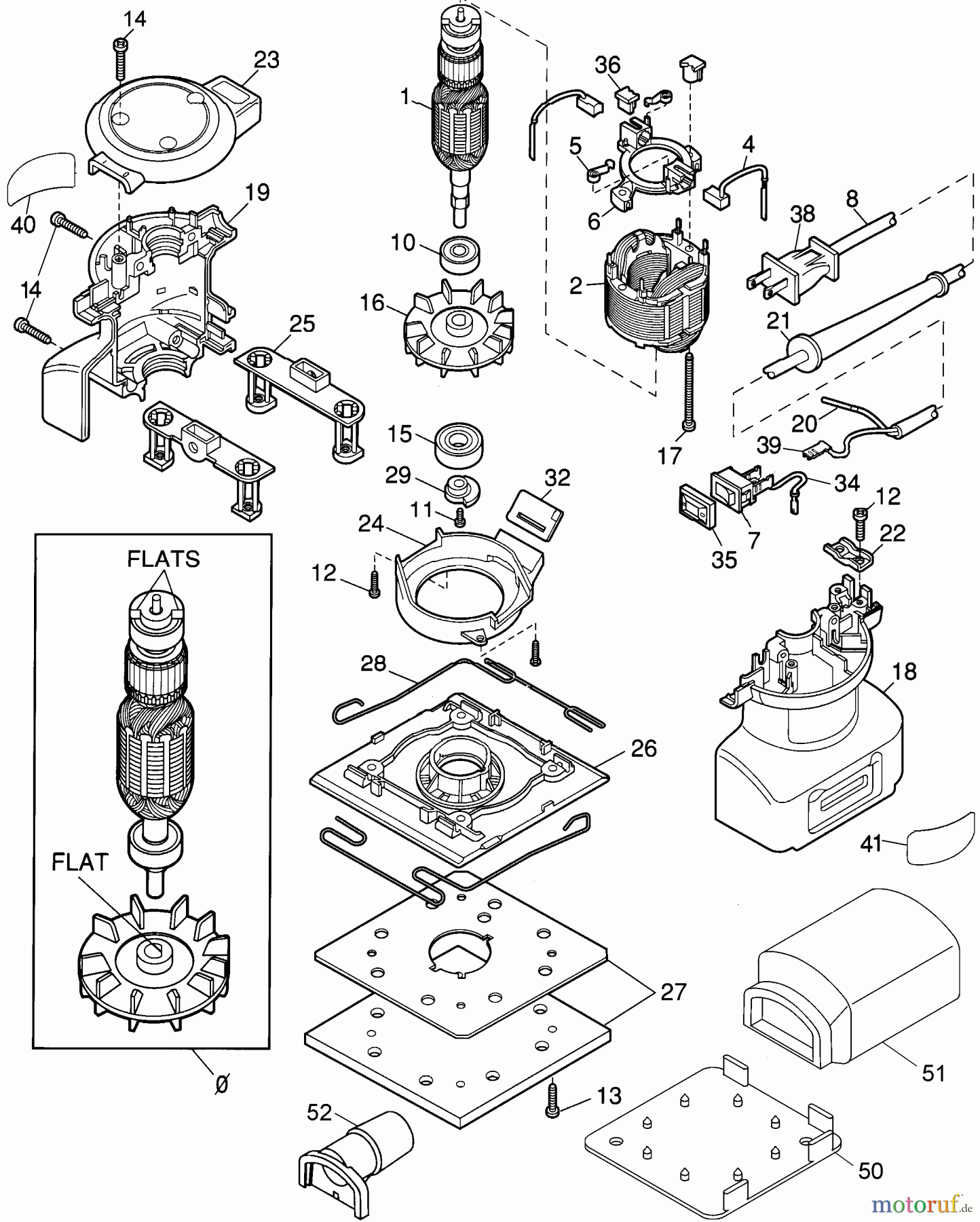 DEWALT Divers PALM SANDER 24863 Seite 1