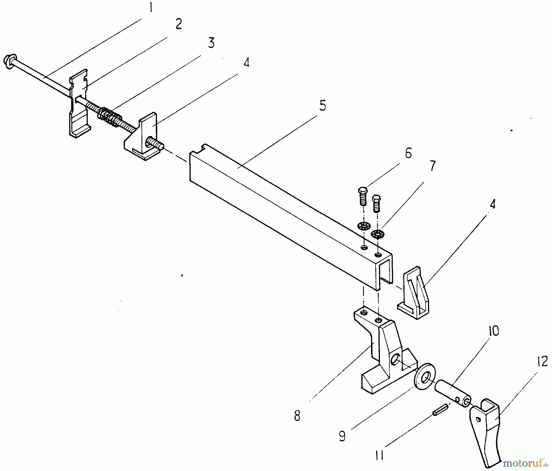 BLACK+DECKER PROFESSIONELL ZUBEHÖR, ANBAUGERÄTE & UNMOTORISIERT 0990248 BANDSAW RIP FENCE BS7010 Seite 1