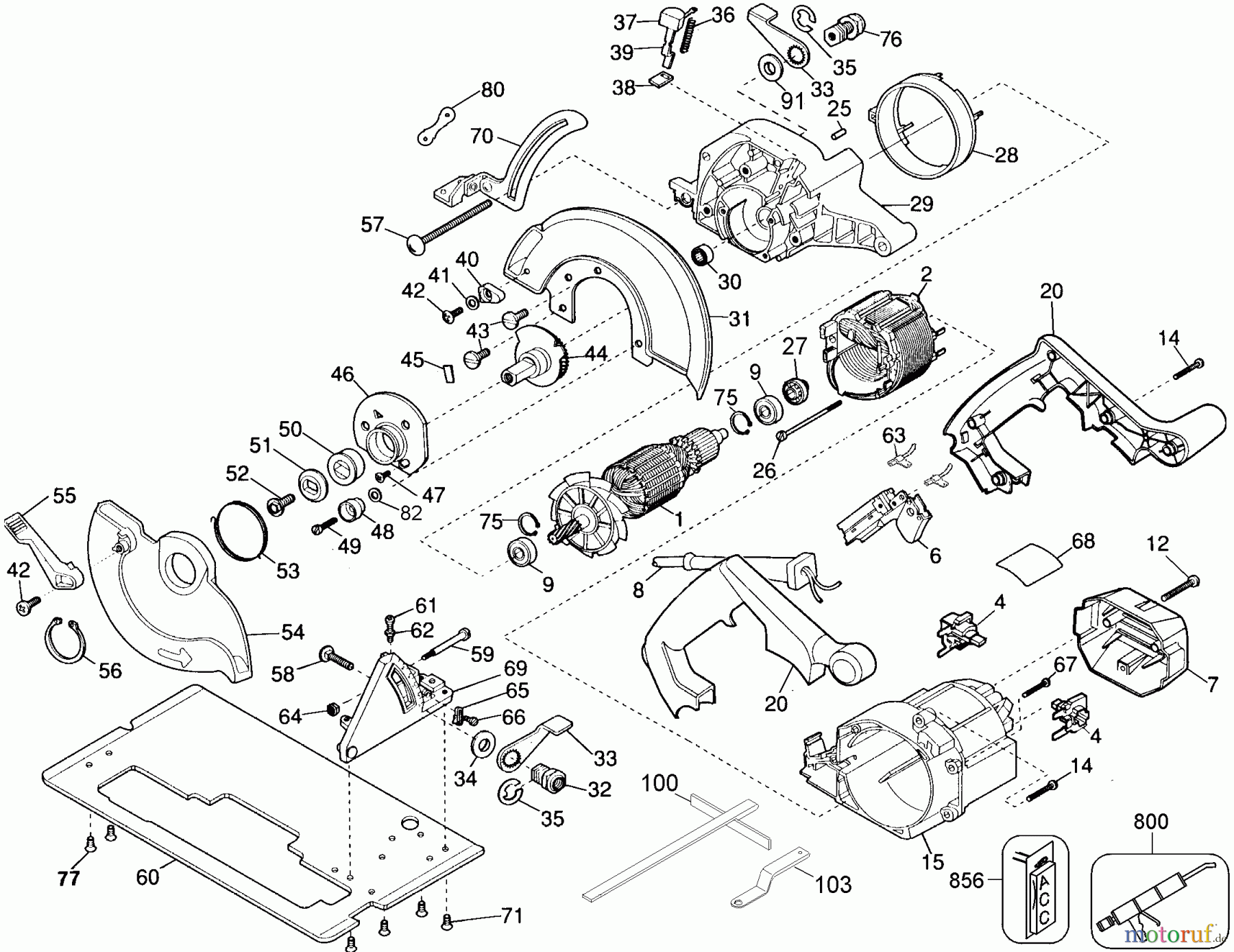 BLACK+DECKER Divers 12A CIRCULAR SAW Q300 Seite 1