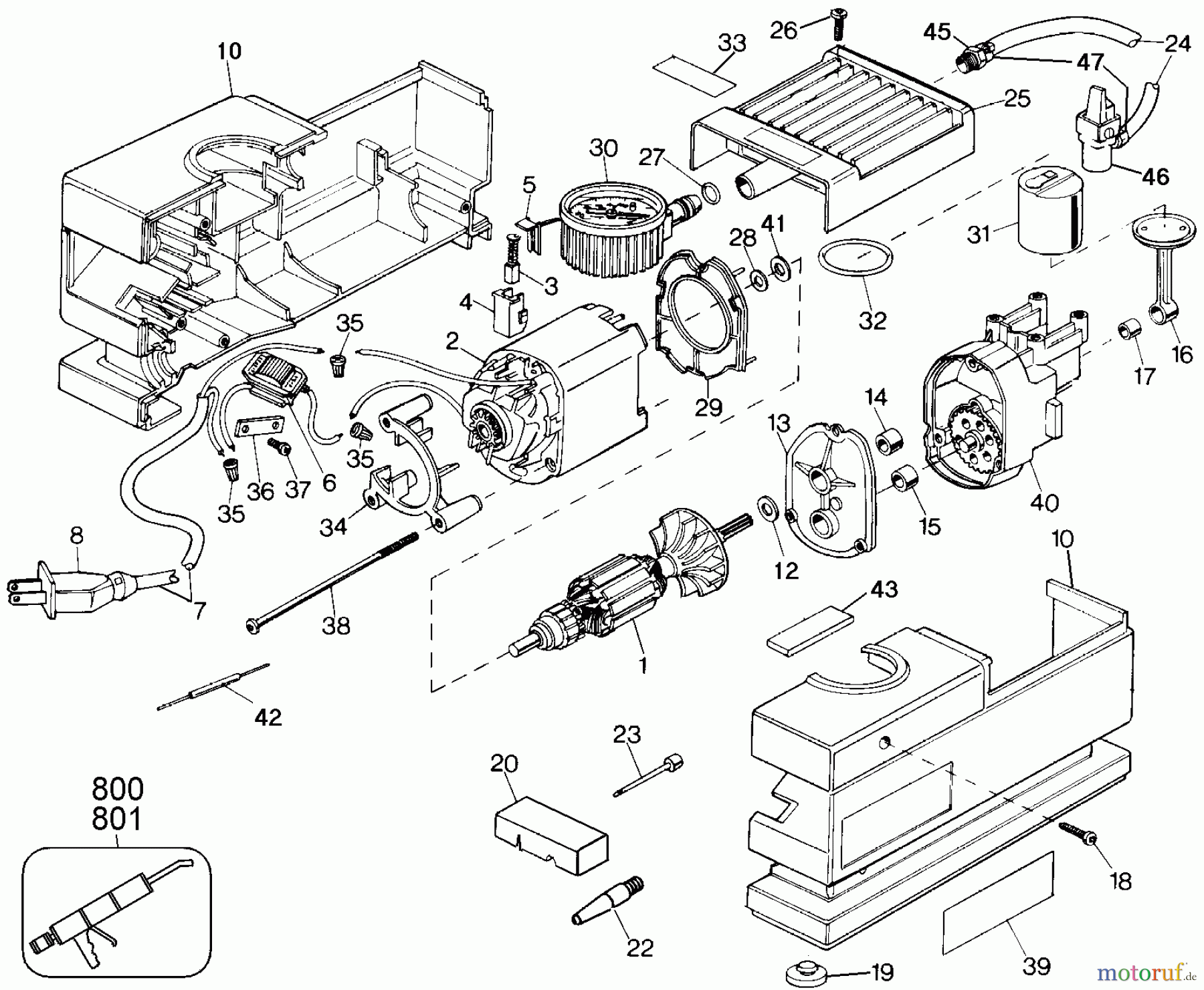 BLACK+DECKER Divers AIR STATION (CANADA) 9527-04 Seite 1