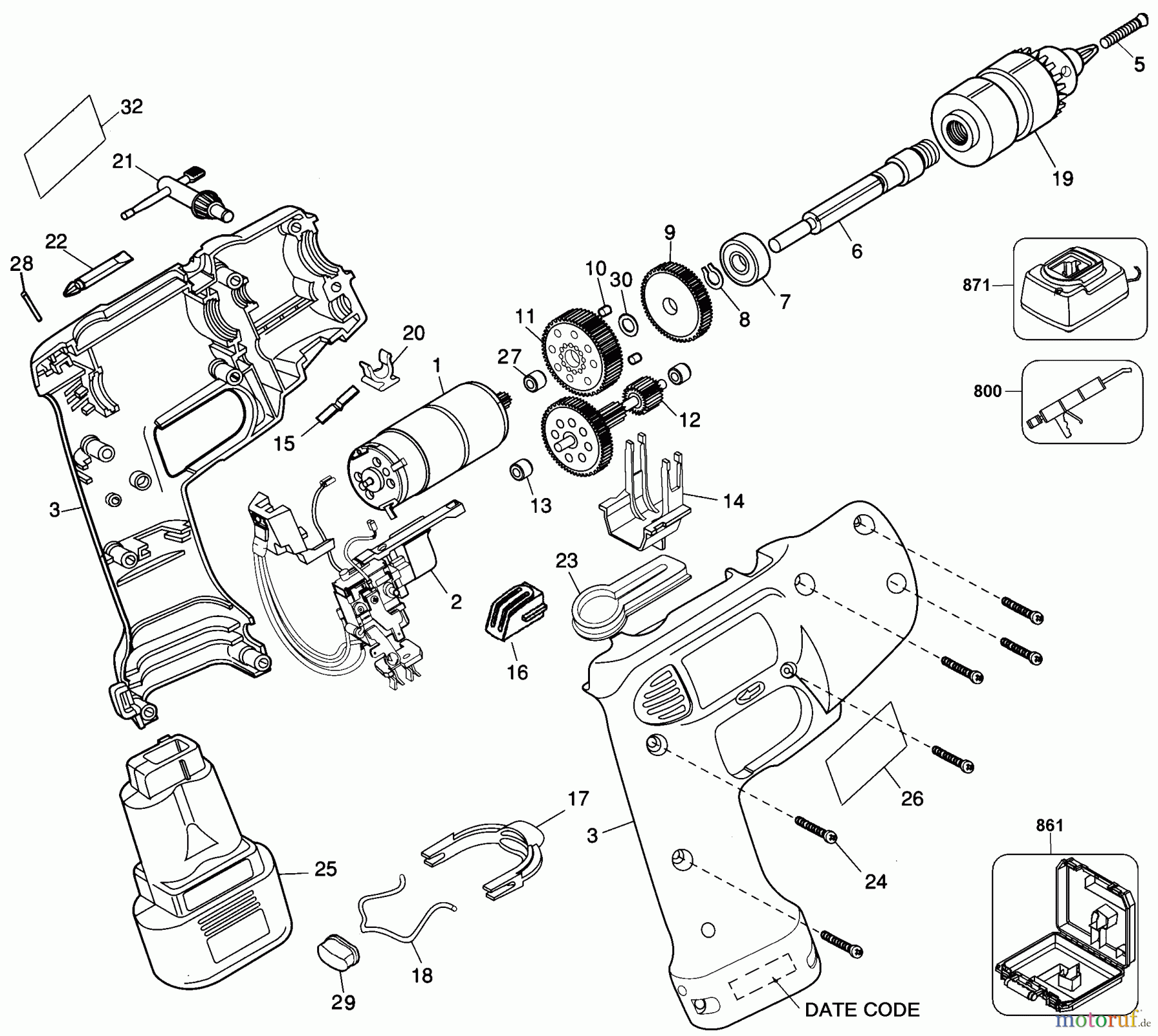 BLACK+DECKER PROFESSIONELL BOHRER, MAGNETBOHRMASCHINE, GEWINDESCHNEIDER (ECD600K) MAC UN. DRL MT6065K Seite 1