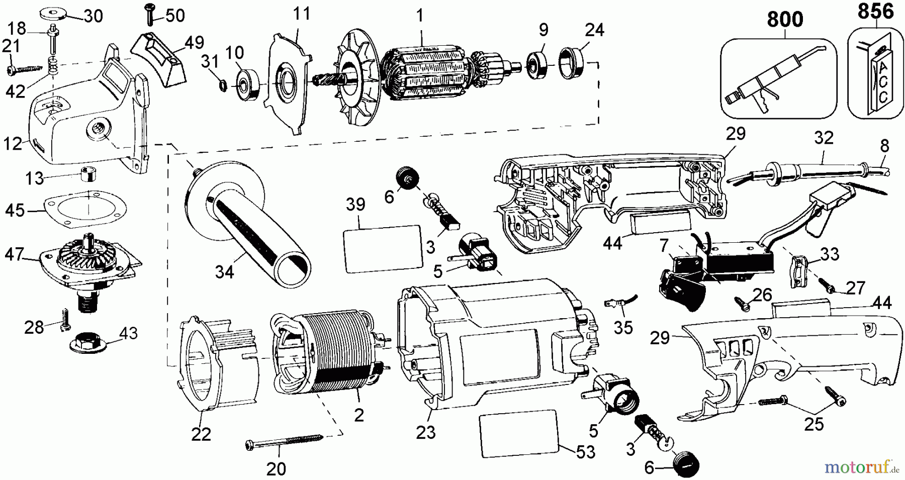  OEM Black und Decker Divers R.O. POLISHER ET1480 Seite 1