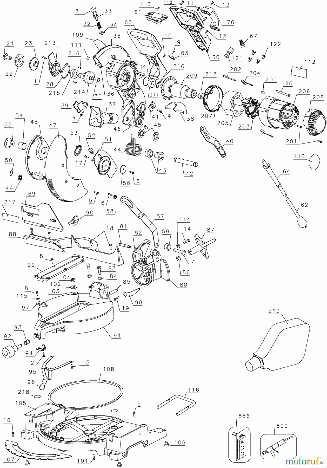  DEWALT HOLZARBEITEN  Gehrungssägen GEHRUNGSSÄGE DW703 Seite 1